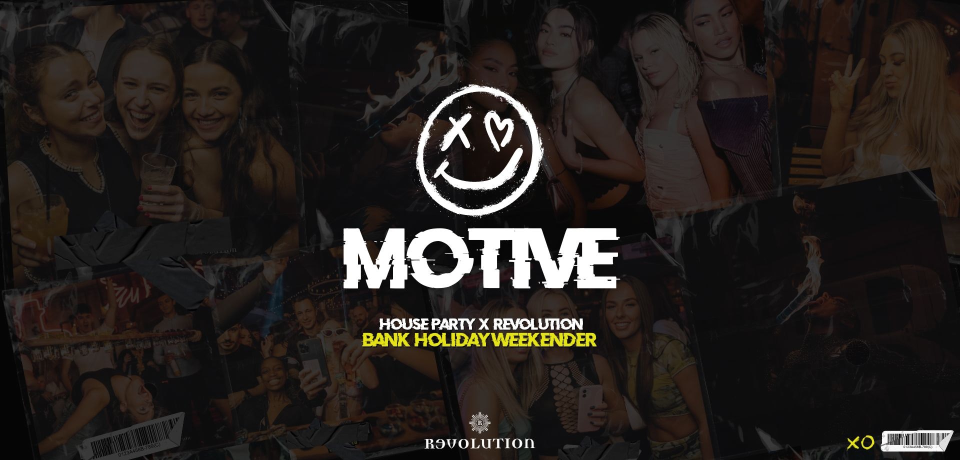 MOTIVE 🔥 Bank Holiday HouseParty x Revolution