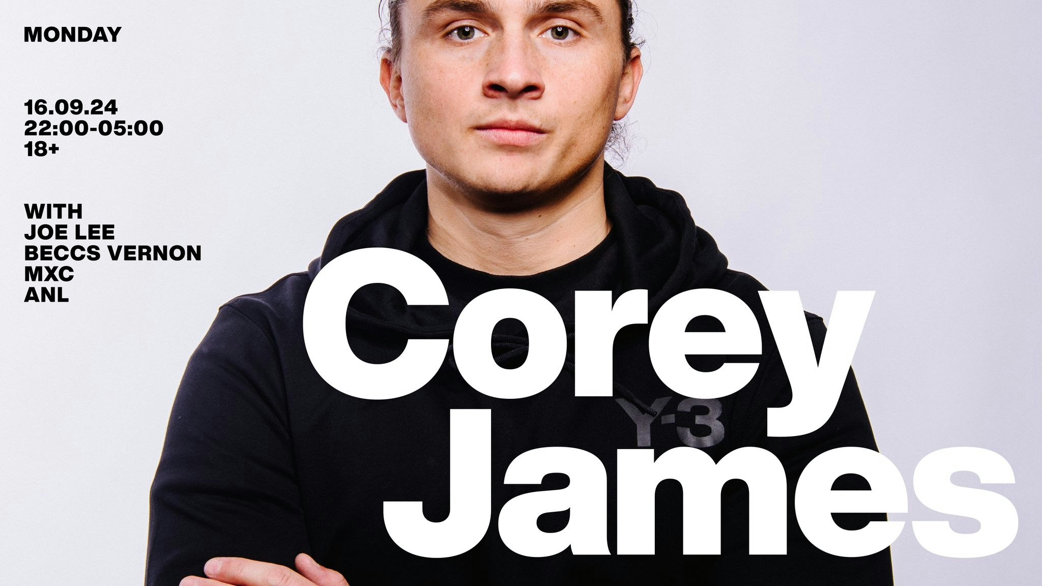 Baa Bar Presents: Corey James