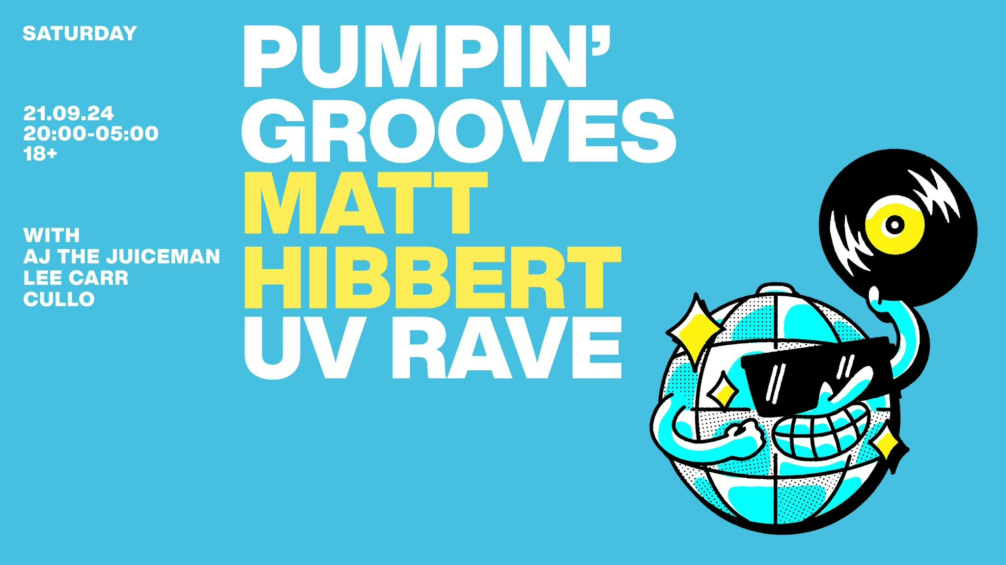 Pumpin’ Grooves Sat 21st Sept – Freshers Liverpool