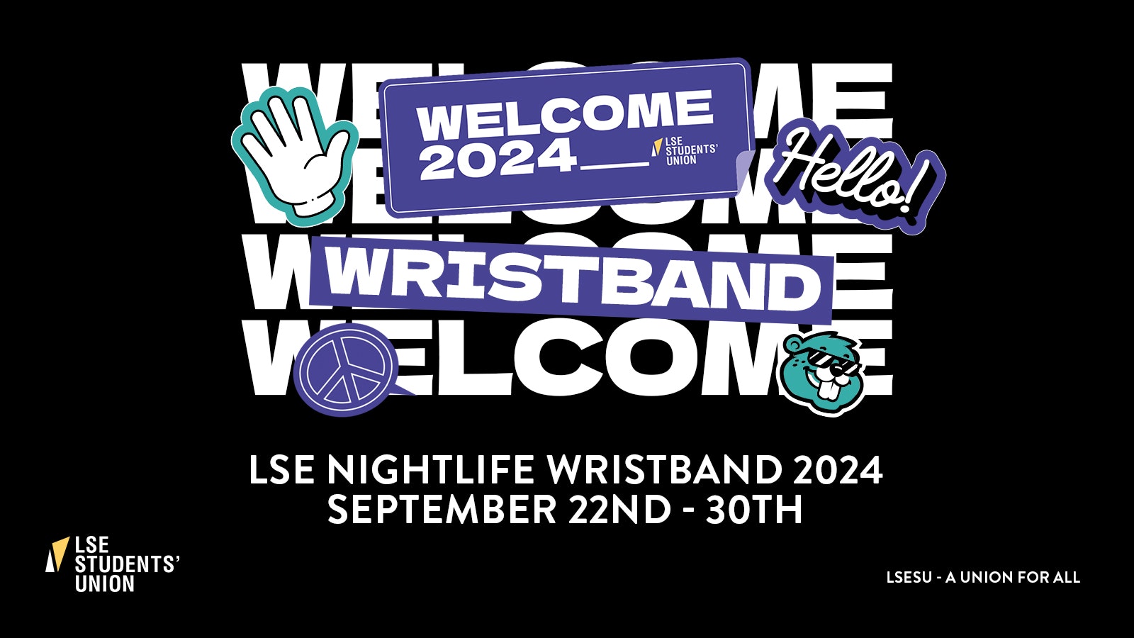 LSE Nightlife Wristband – The Official 2024 Welcome Pass ✅