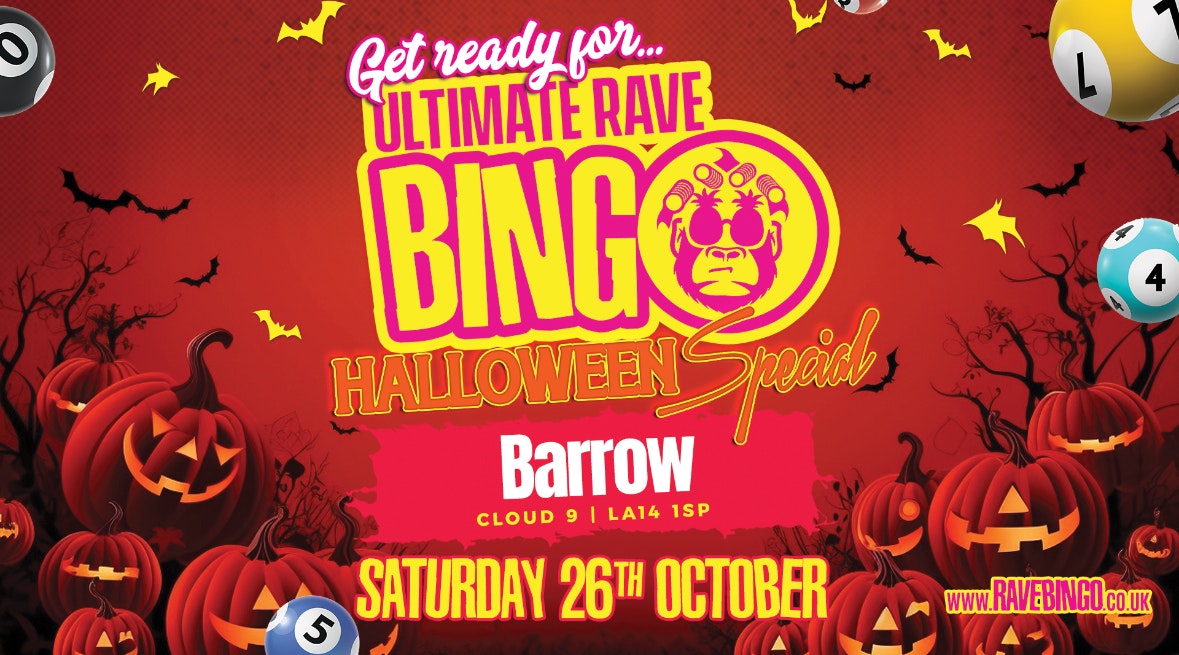 Ultimate Rave Bingo // Barrow // Halloween Special 🎃