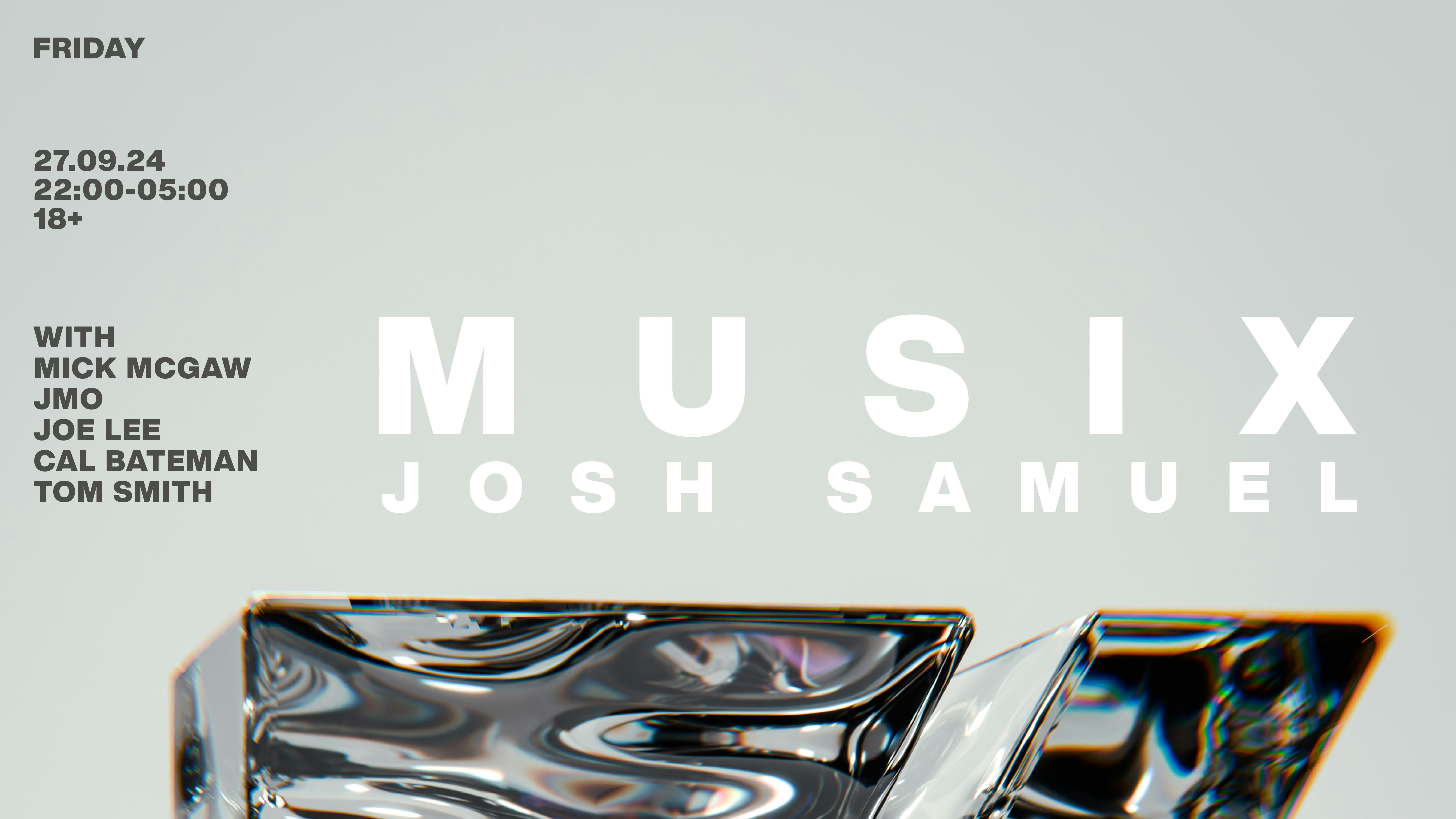 Musix presents – JOSH SAMUEL