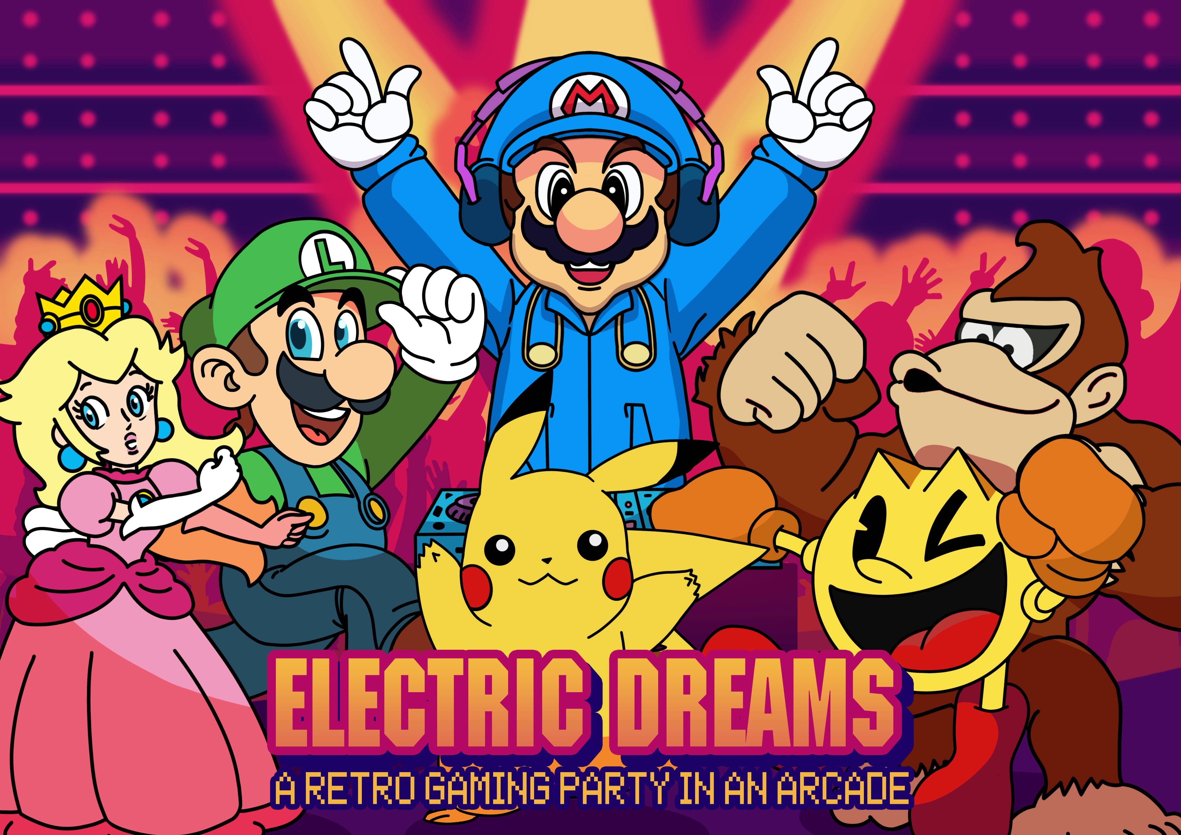 Electric Dreams Retro Arcade Party at NQ64