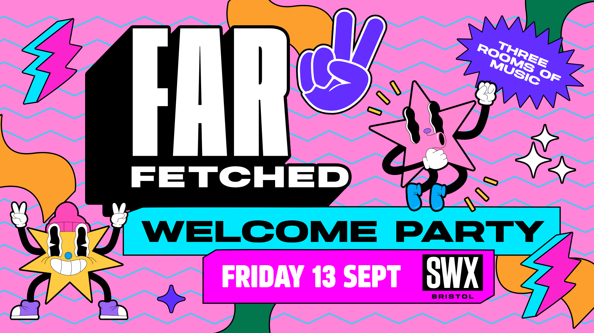 FARFETCHED Welcome Party – Friday 13th September