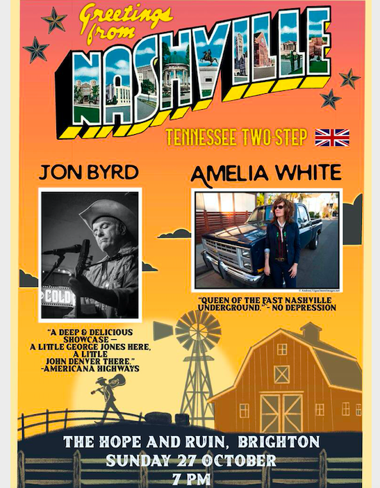 Jon Byrd & Amelia White: Greetings from Nashville