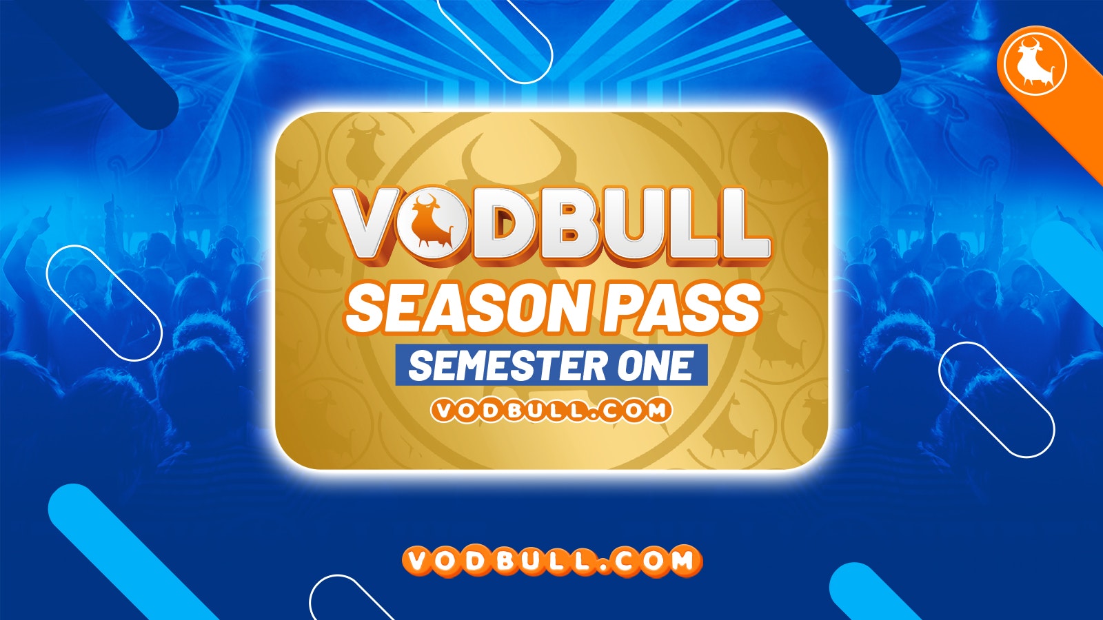 📣VODBULL SEASON TICKET – SEMESTER ONE!! 📣 ON SALE NOW!!⚠️ 21 EVENTS FOR JUST £50!!⚠️ VERY LIMITED ⚠️