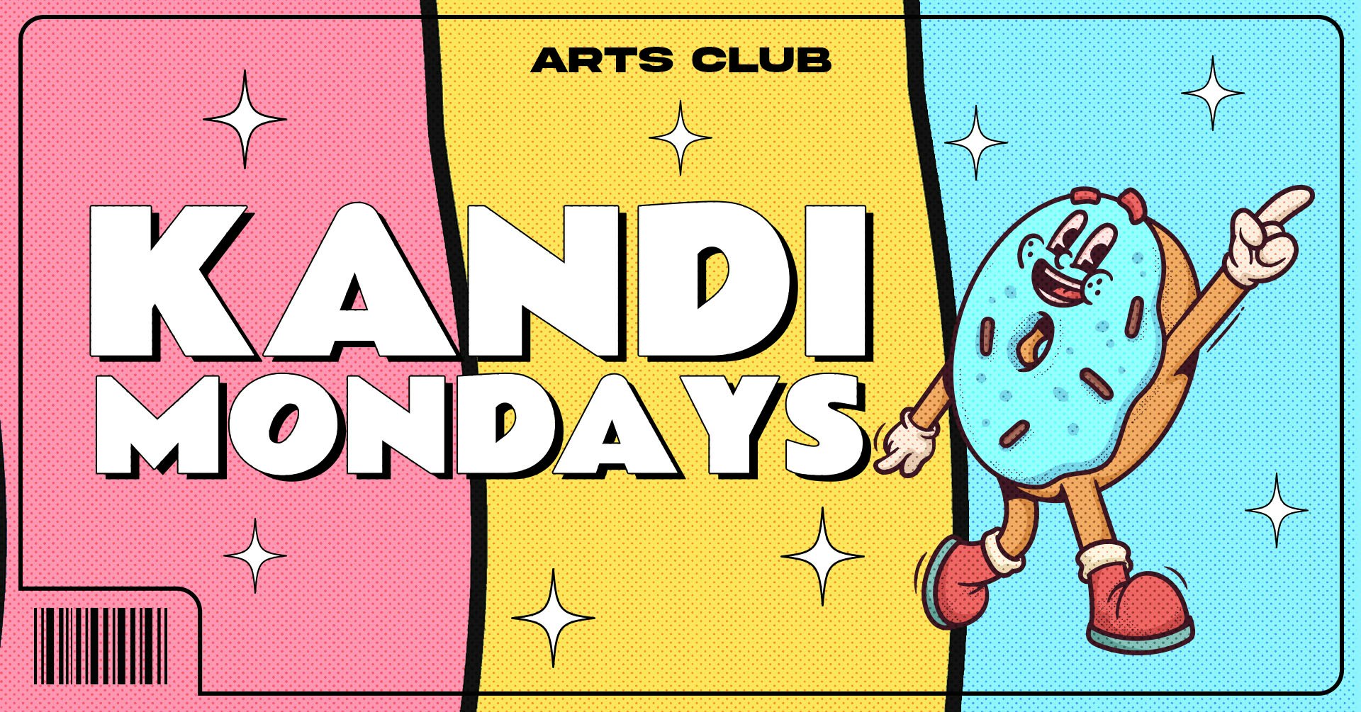 KANDI MONDAYS @ ARTS CLUB – FINAL 187 TICKETS!!! 🍬🍭 FREE DONUTS & CANDYFLOSS – YOUR WEEKLY SWEET TREAT //TICKETS & SHOTS FROM JUST £1!!! 😋