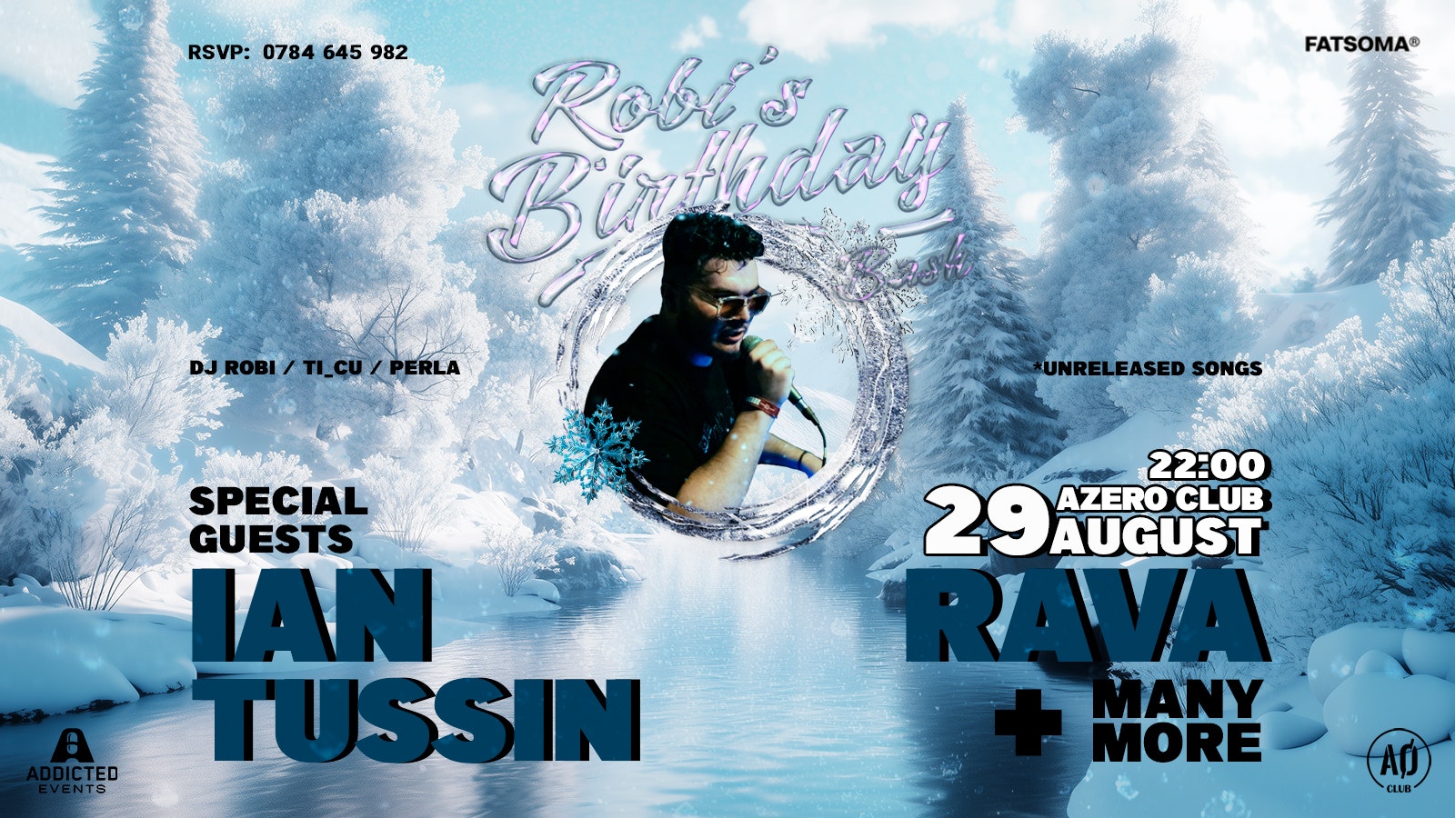 Robi’s Birthday Bash w/ IAN, RAVA, TUSSIN + many special guests