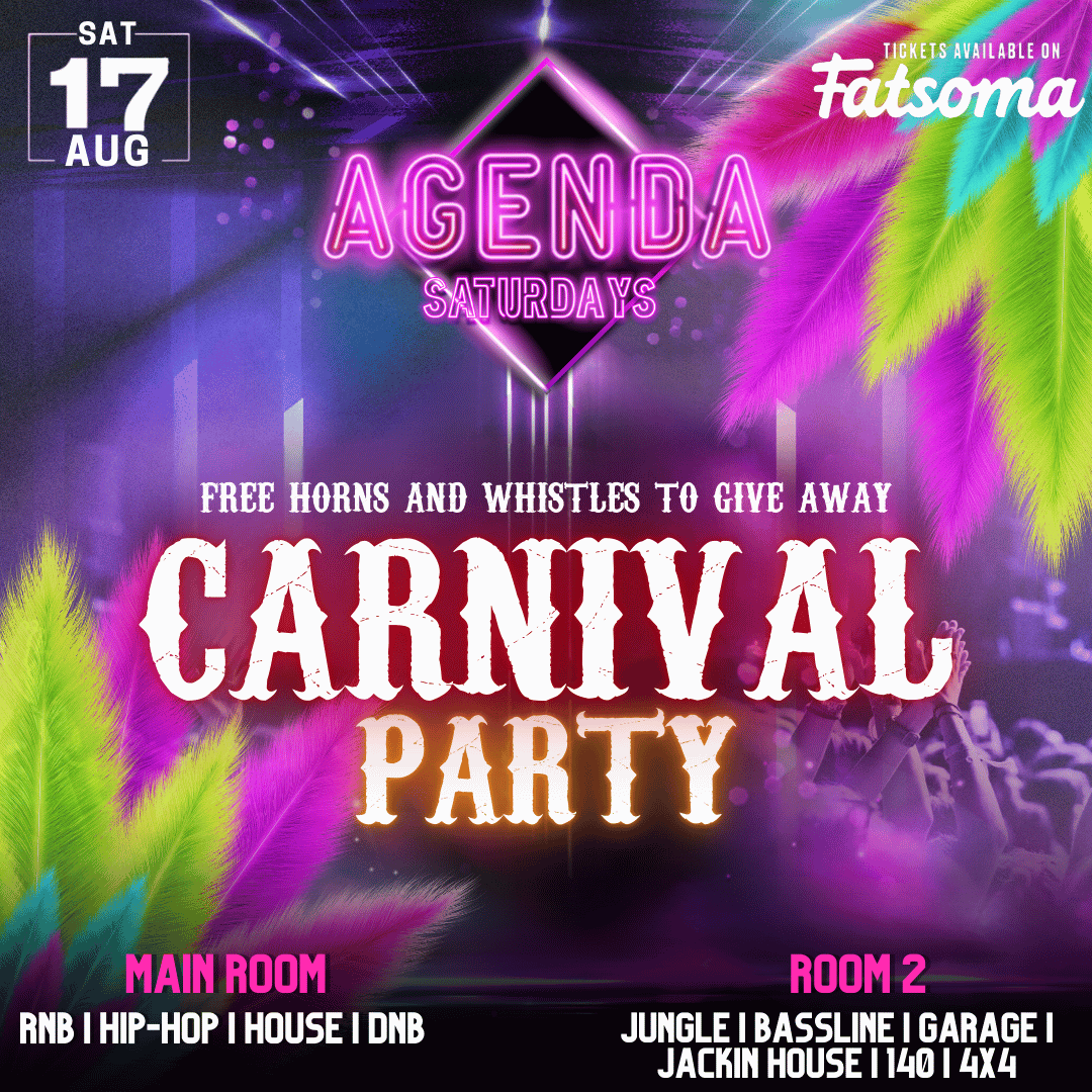 AGENDA SATURDAYS: CARNIVAL PARTY