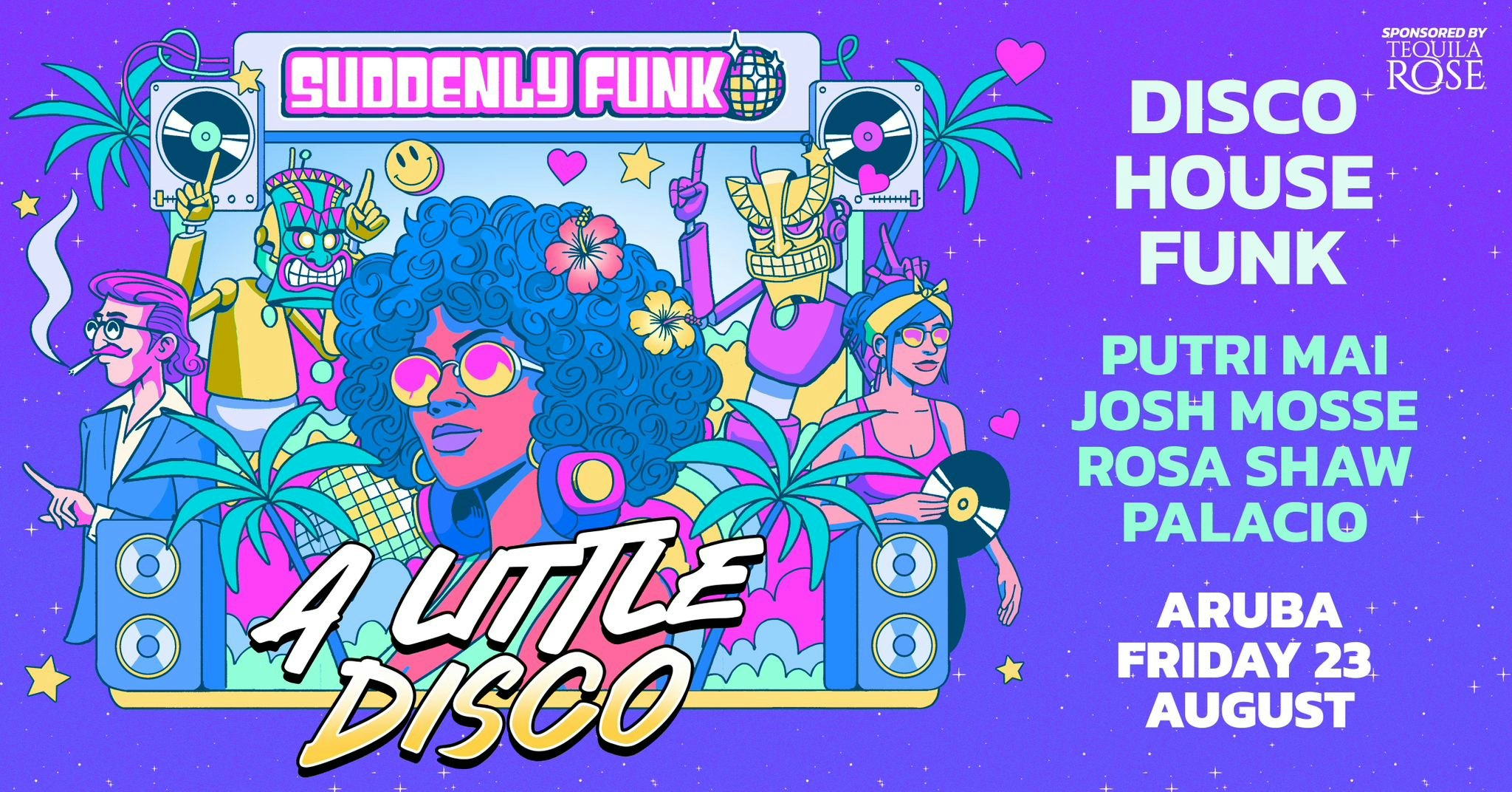 Suddenly Funk presents ‘A Little Disco’ @ Aruba