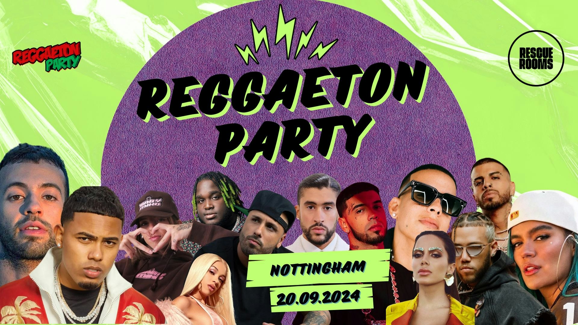 Reggaeton Party (Nottingham) September 2024