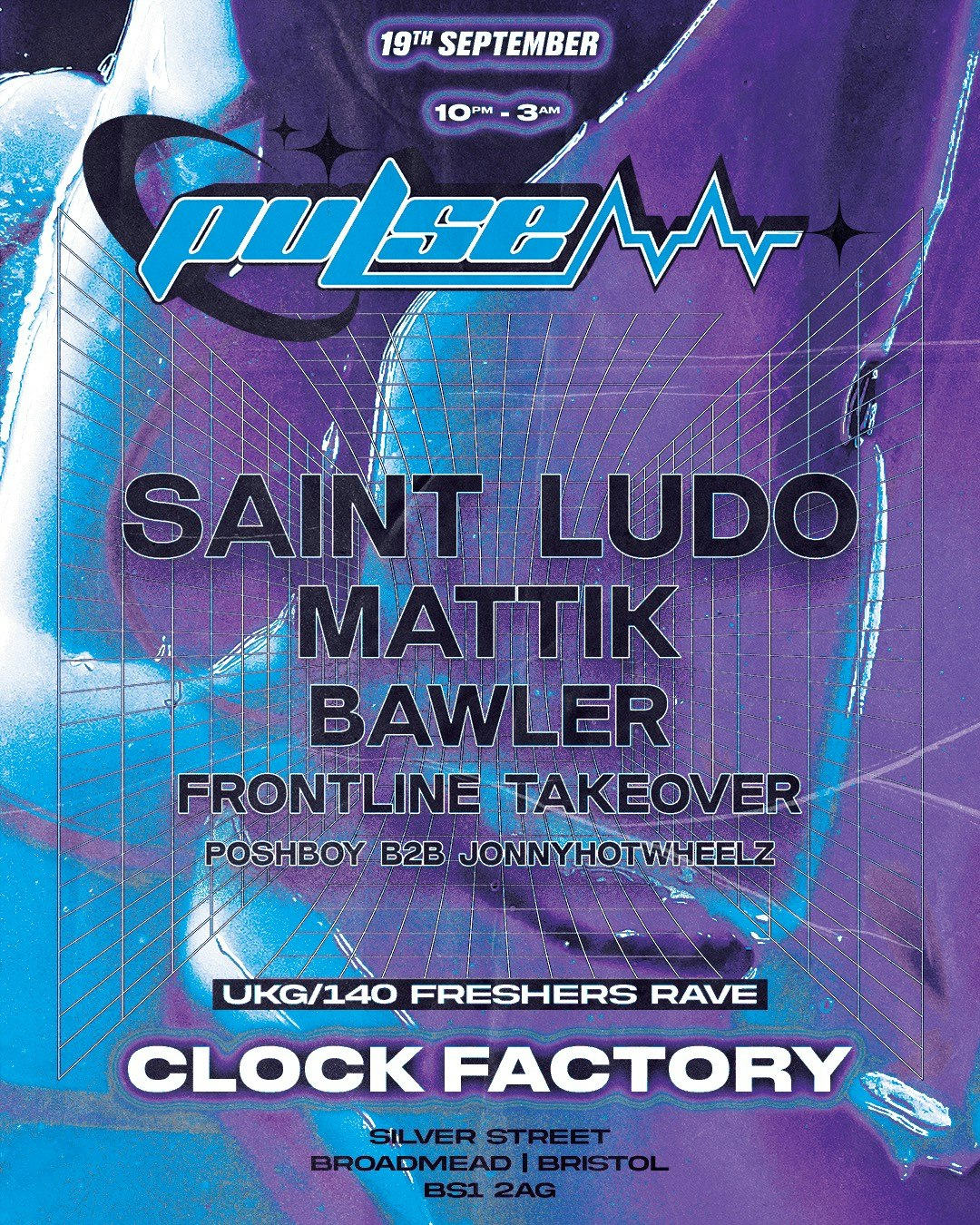 Pulse Presents: Saint Ludo, Mattik + Support