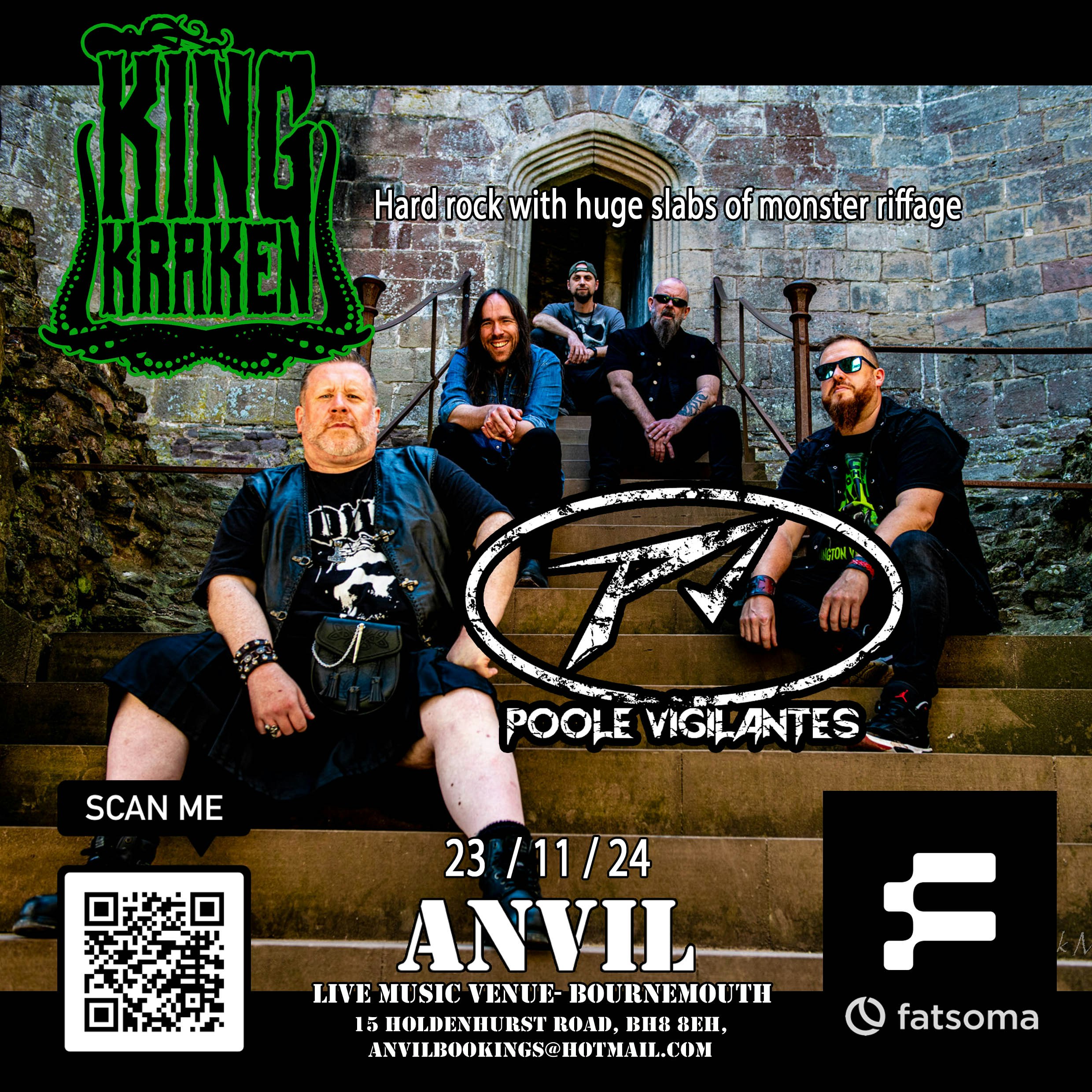 King Kraken / Poole Vigilantes / Funeral Witch Blues