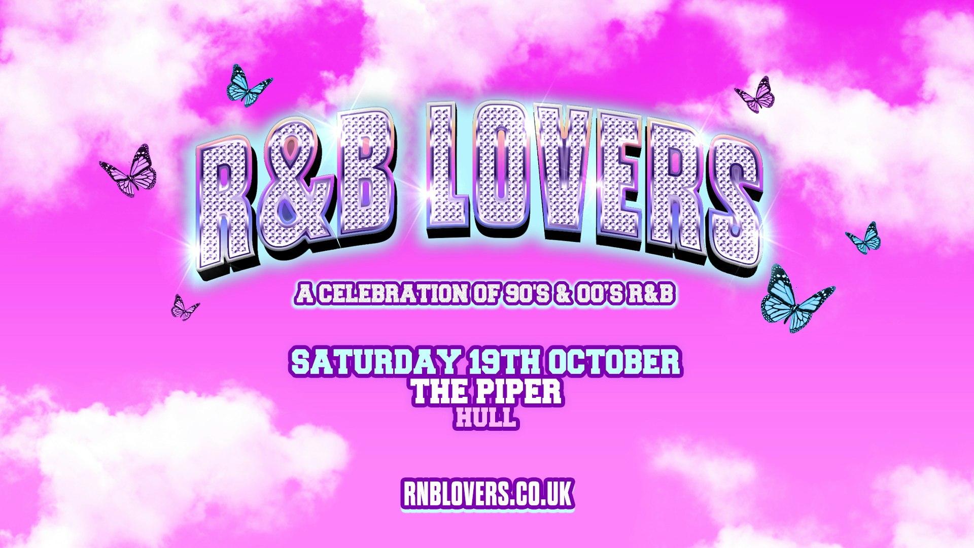 R&B Lovers – Saturday 19th October – Piper Hull