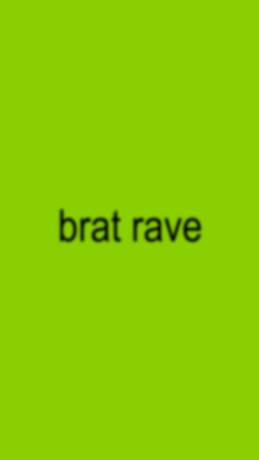 BRAT RAVE 🪩💚