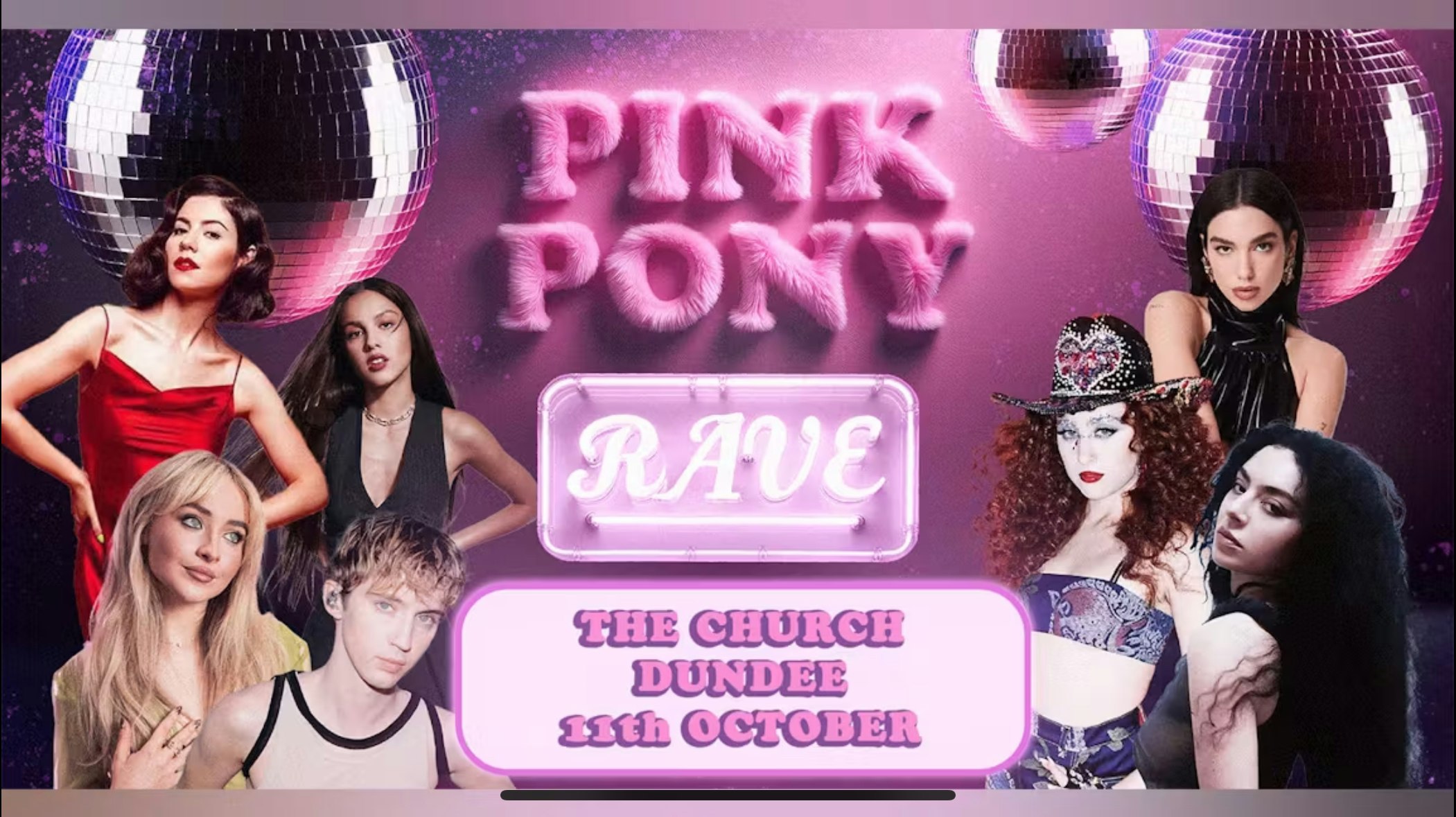 Pink Pony Rave Club Night