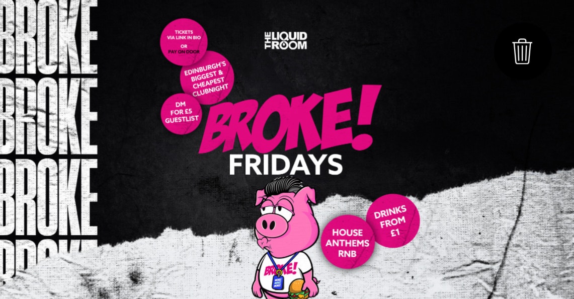 BROKE! FRIDAYS | WE GOIN’ CLASSIC | 30TH AUG