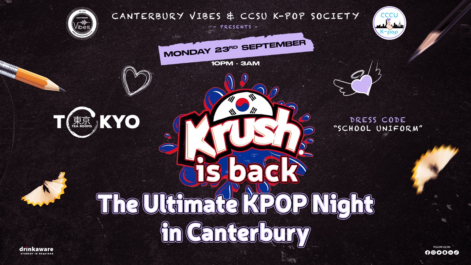 KRUSH is Back – KPOP returns to Canterbury