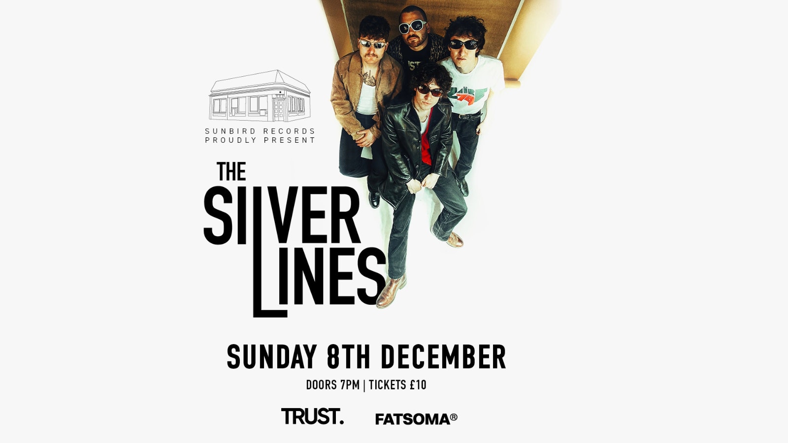 The Silver Lines – Sunday 8th December 2024 | Sunbird Records, Darwen