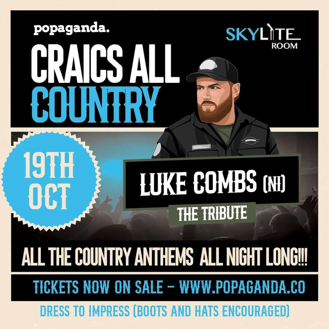 Craics All Country with Luke Combs (NI) Live