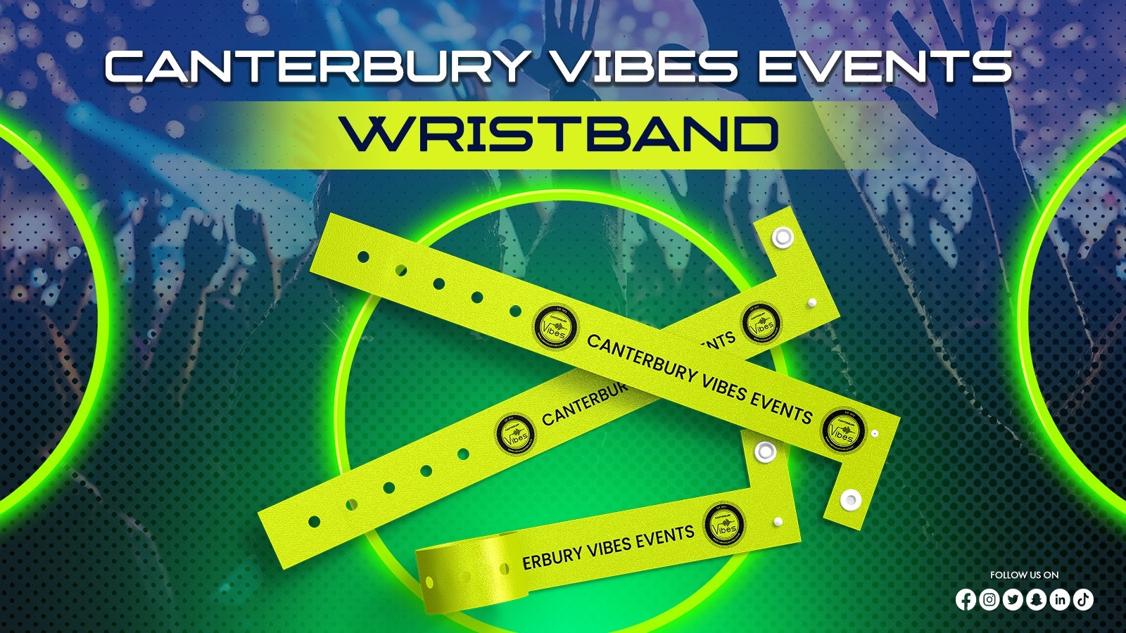 Canterbury Vibes Events Wristband 2024