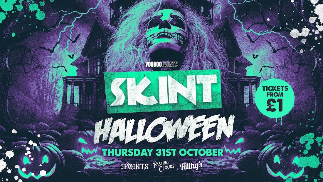 Skint Halloween – The Points, Passing Clouds & Filthy’s 🎃