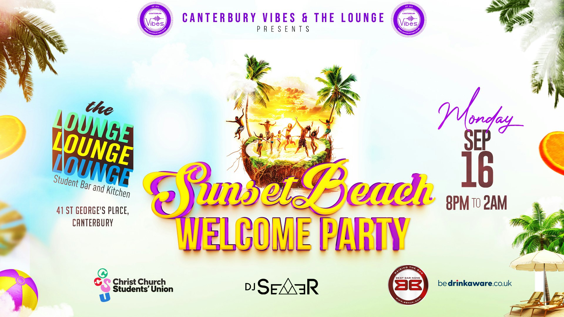 Sunset Beach Welcome Party @ The Lounge