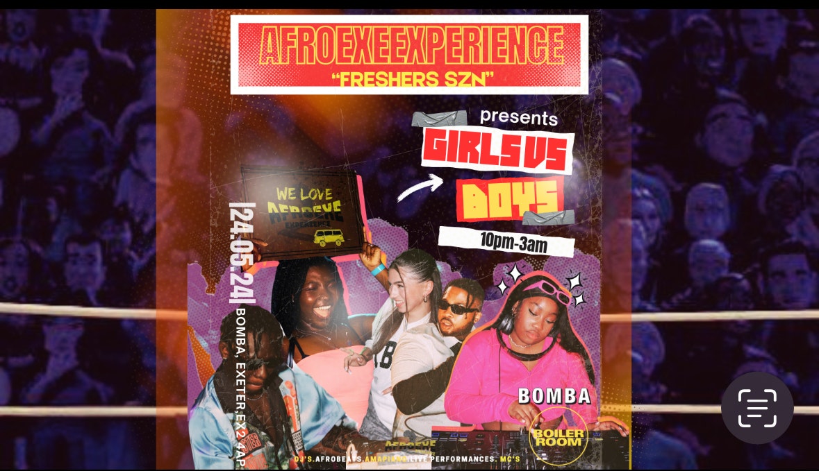 AFROEXEEXPERIENCE – GIRLS VS BOYS BOILER ROOM EDITION