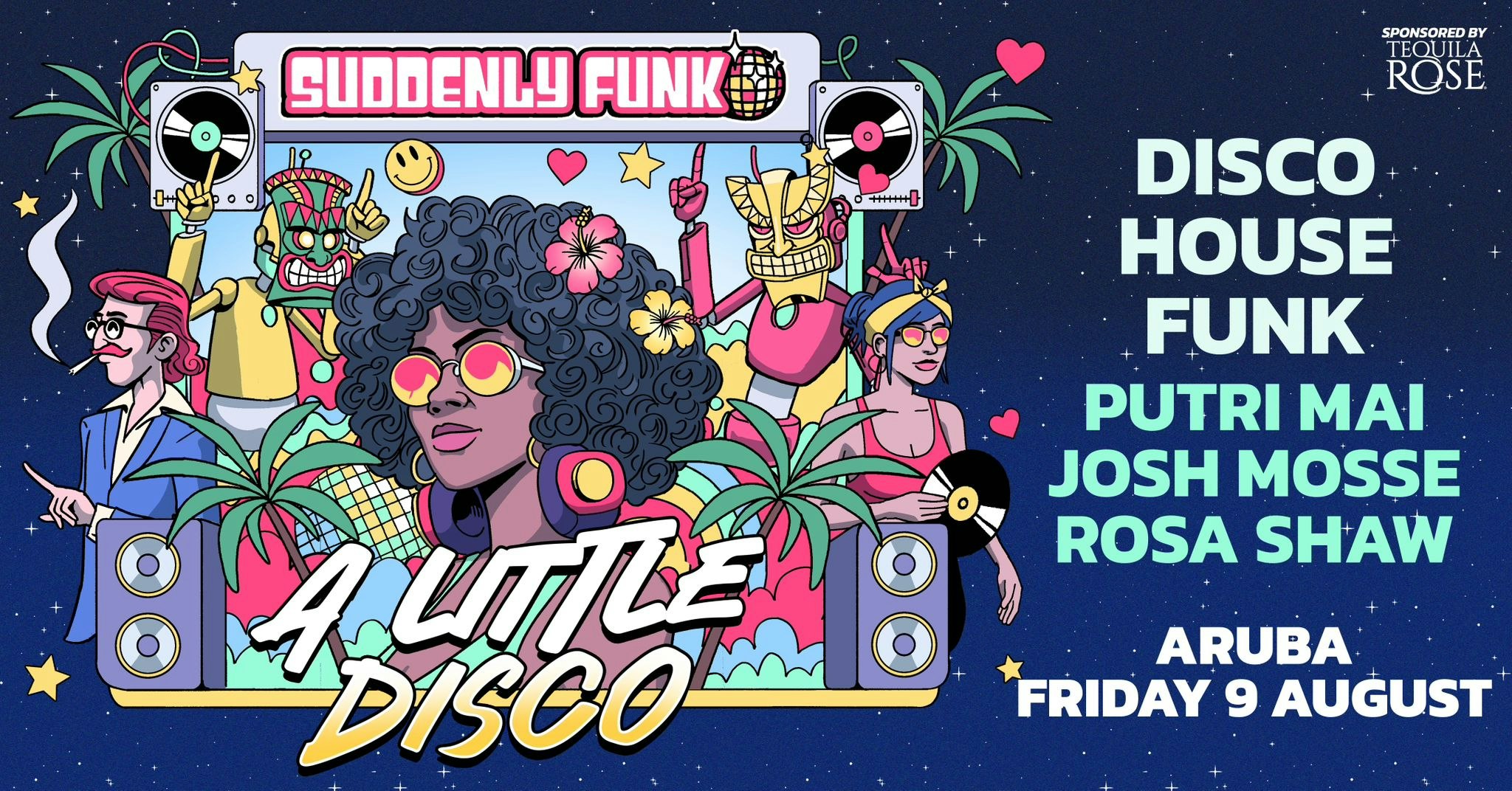 Suddenly Funk presents ‘A Little Disco’ @ Aruba