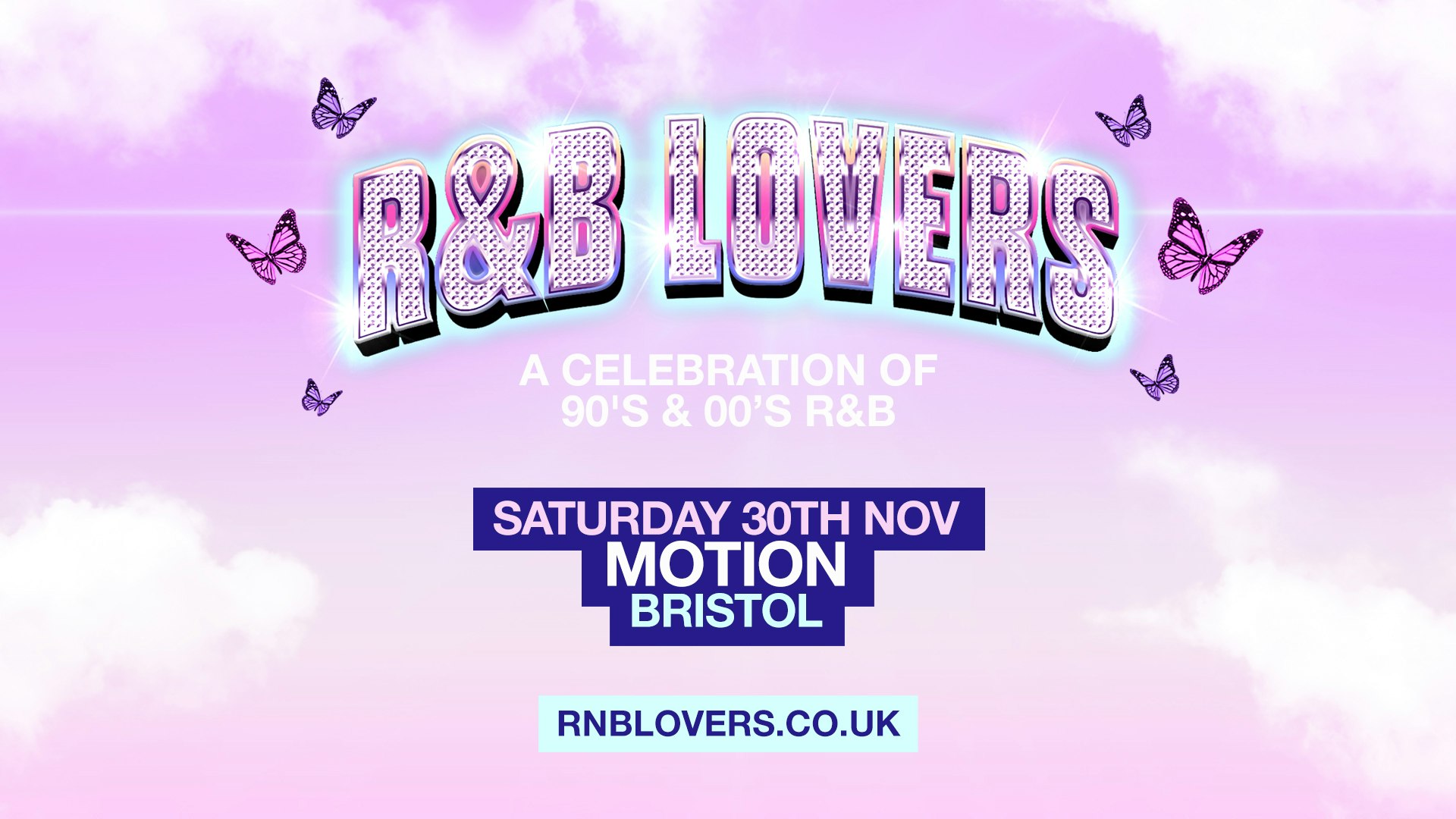 R&B Lovers – Saturday 30th November – Motion Bristol [OVER 95% SOLD OUT!]