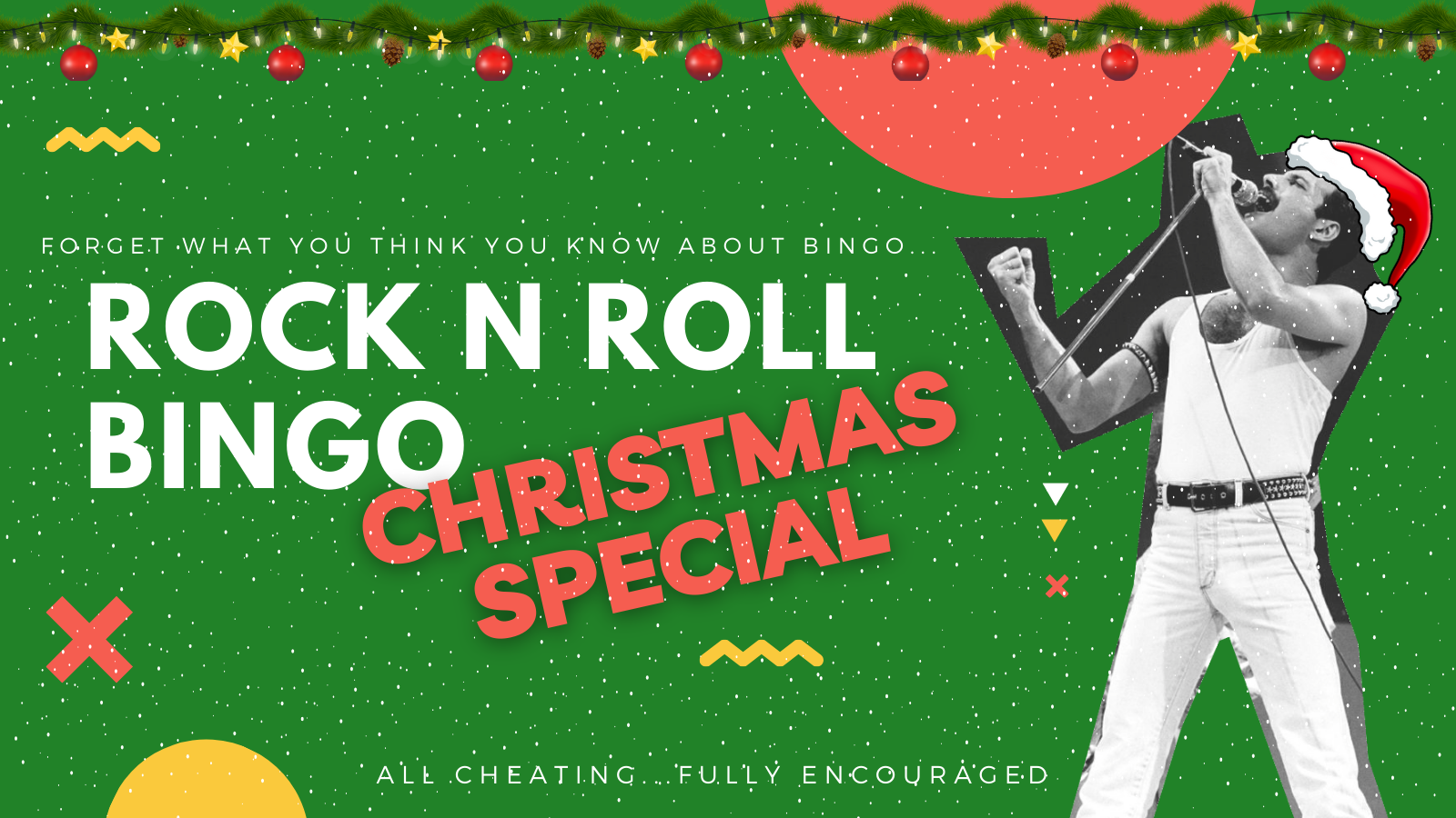 Rock N Roll Bingo @ Jimmy’s (Christmas Special)