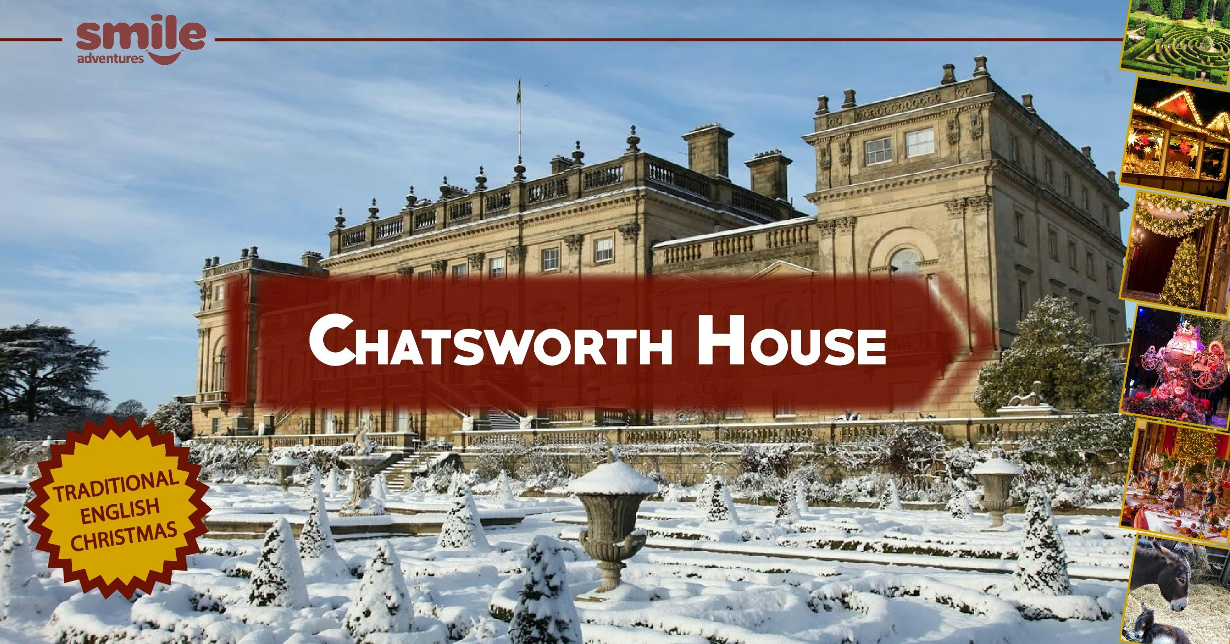 Christmas at Chatsworth House – From Manchester