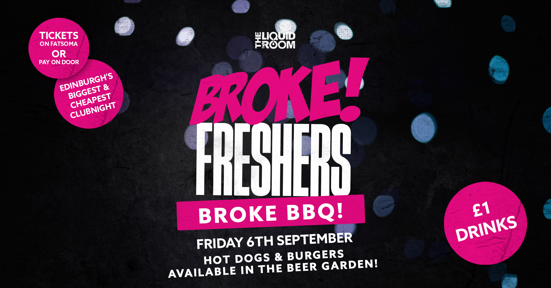 BROKE! FRIDAYS | FRESHERS OPENING PARTY 🎉 | THE BROKE BBQ! | HERIOT-WATT UNI 🎓