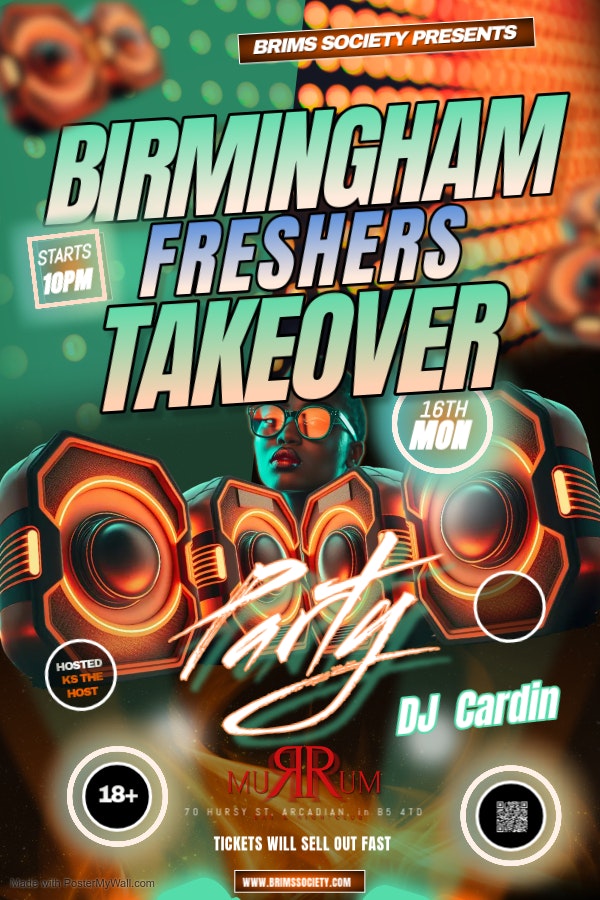 BIRMINGHAM FRESHERS TAKEOVER | FREE DRINKS | MEET & GREET | BEST URBAN MUSIC