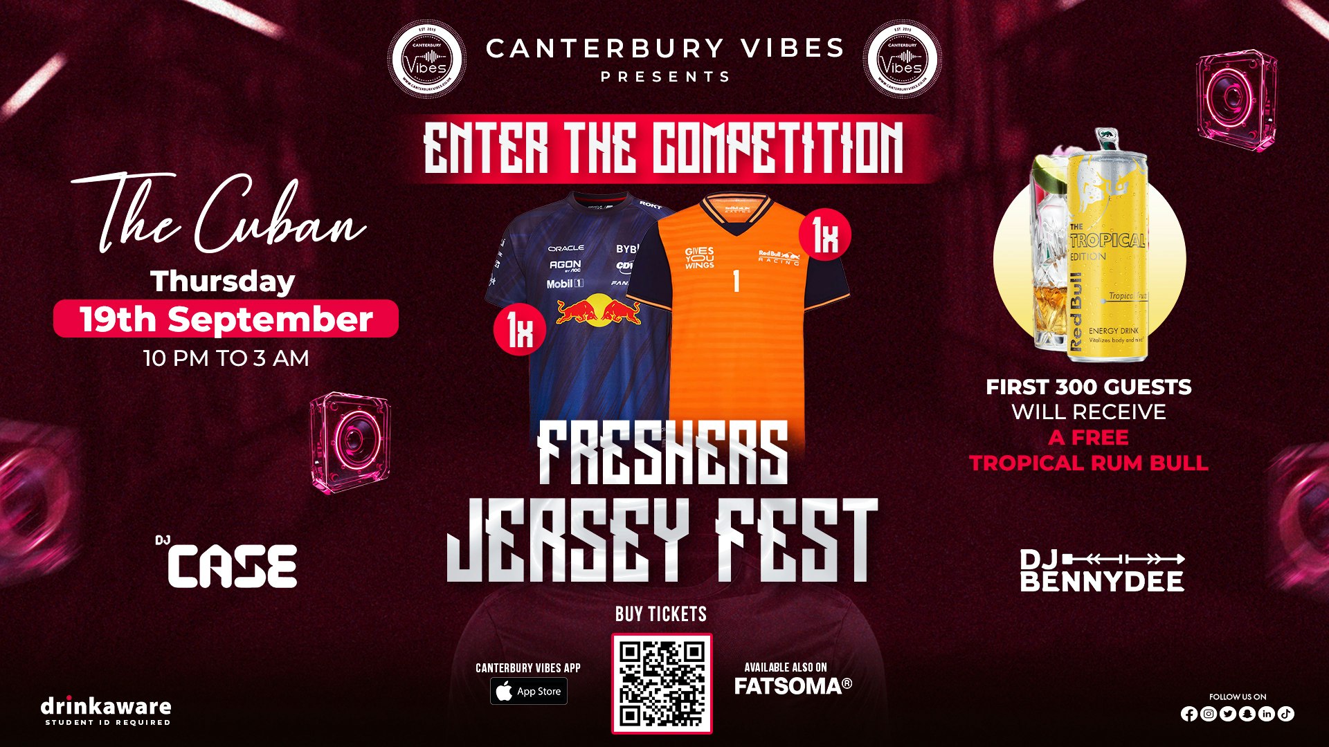 Freshers Jersey Fest (TICKETS AVAILABLE ON THE DOOR)