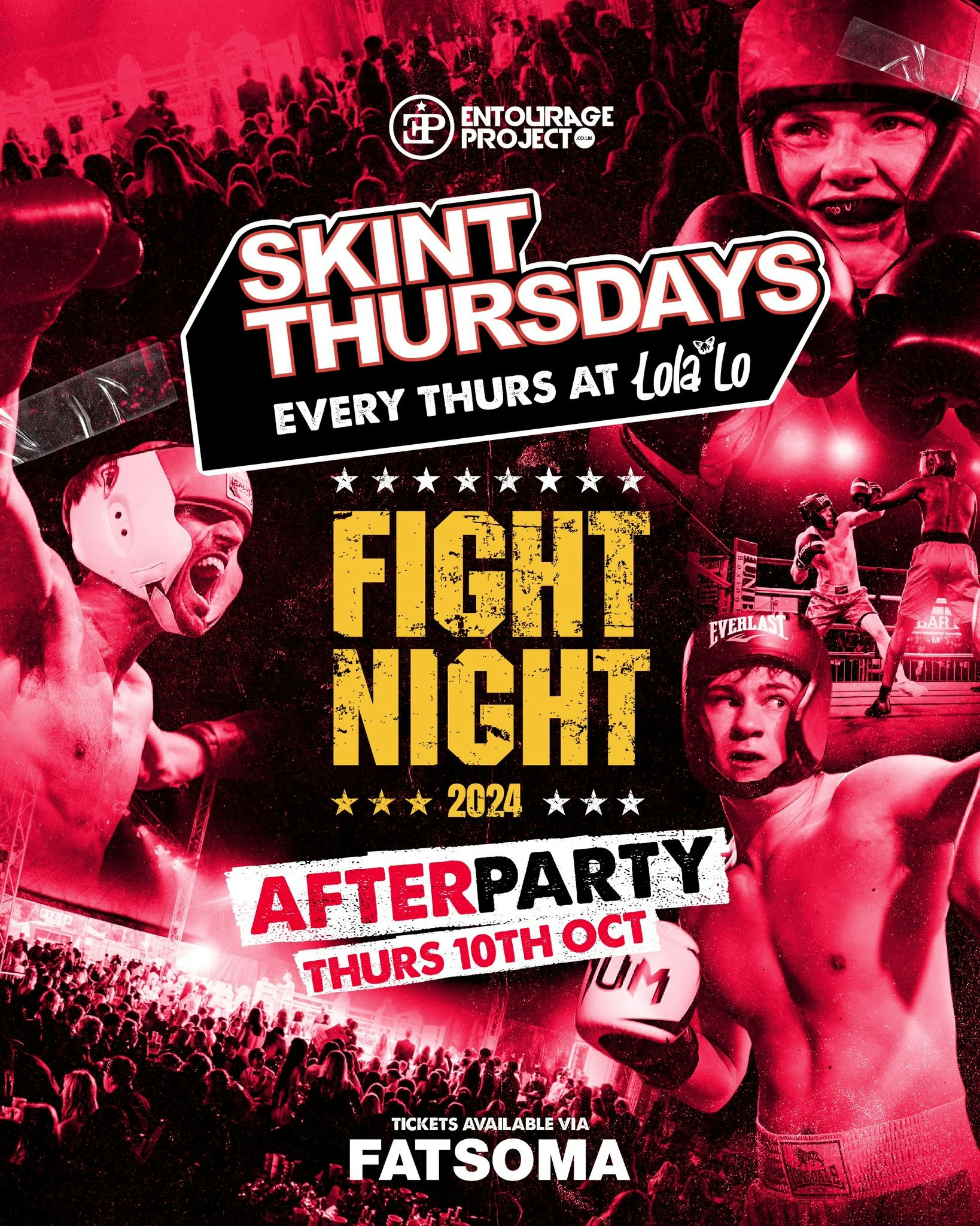 Skint Thursday @ Lola Lo’s – Fight Night AFTERPARTY🥊🏝(SOLD OUT)