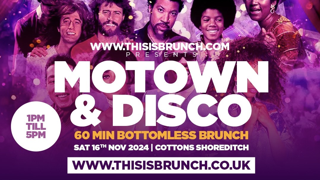 MOTOWN & DISCO BOTTOMLESS BRUNCH