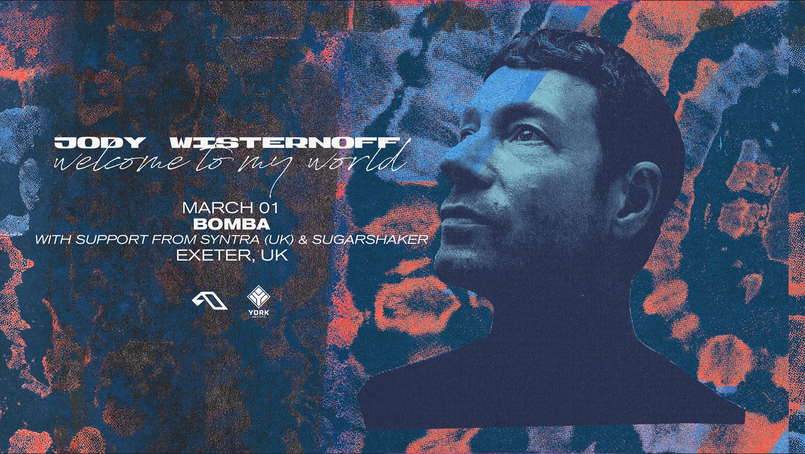 Jody Wisternoff (Anjunadeep) Day Party – Welcome To My World Tour – March 01 2025 – Bomba – Exeter