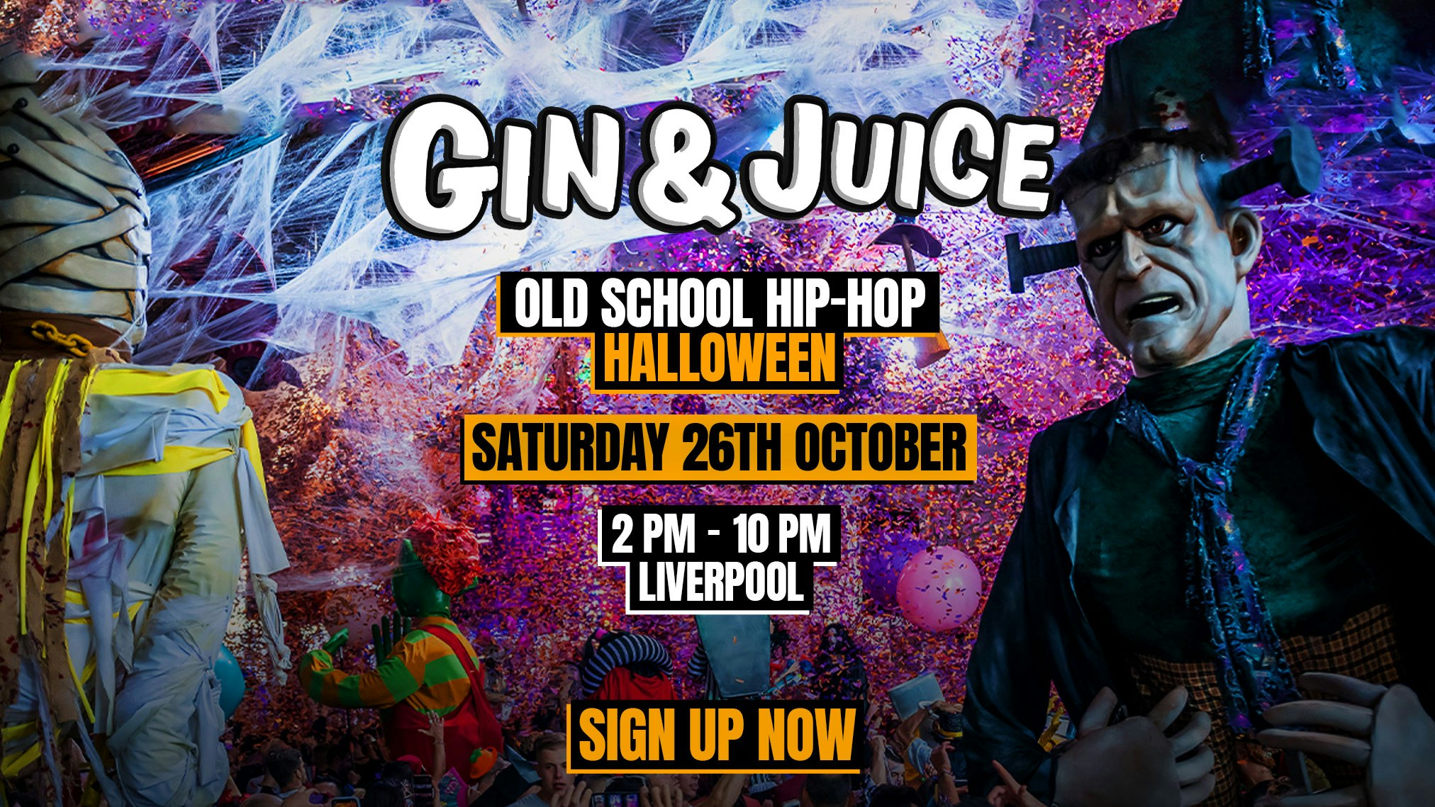 Old School Hip-Hop Halloween – Liverpool 2025