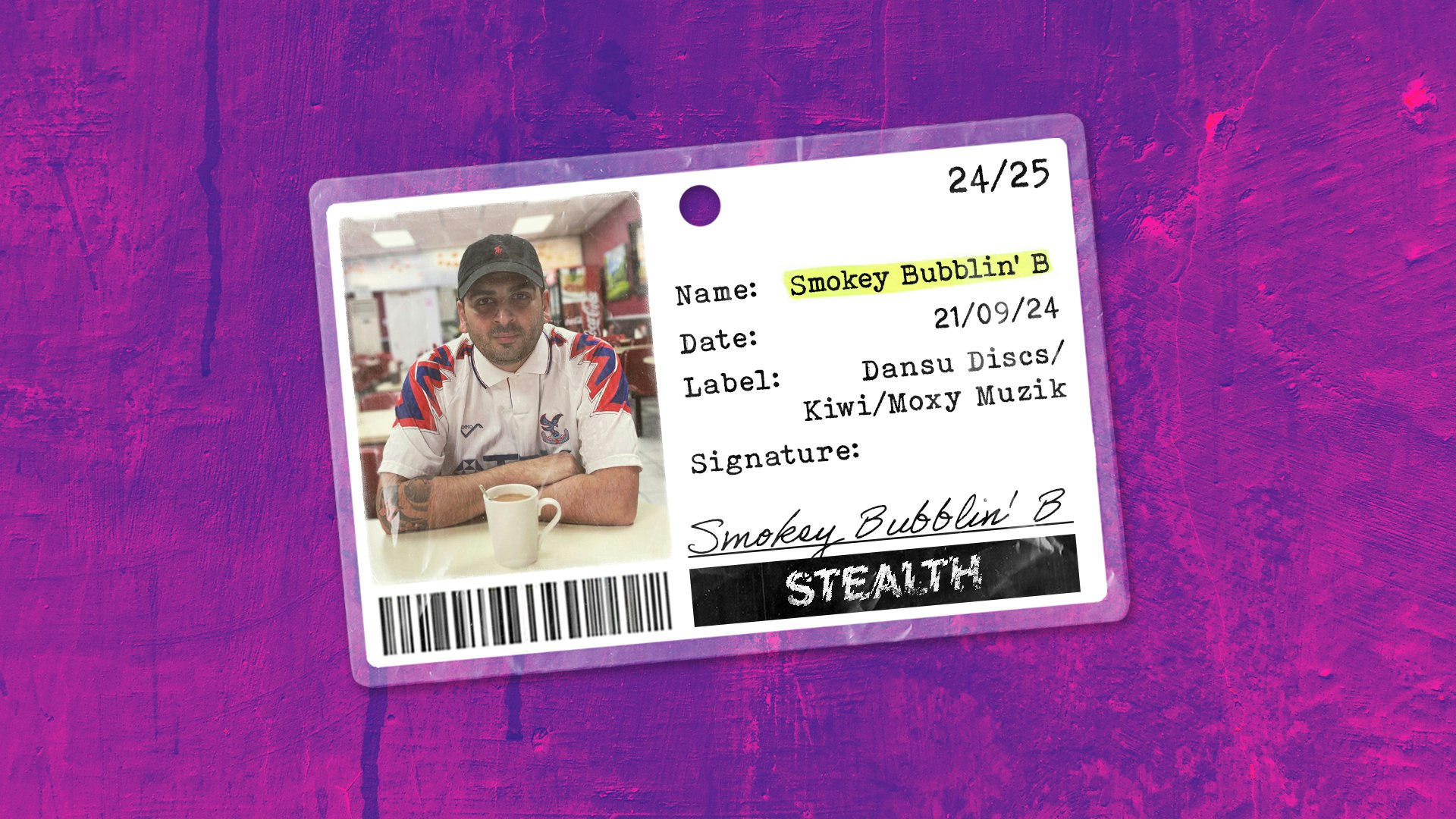 SMOKEY BUBBLIN’ B at Stealth (Nottingham) plus more rooms of music at Stealth Vs Rescued!