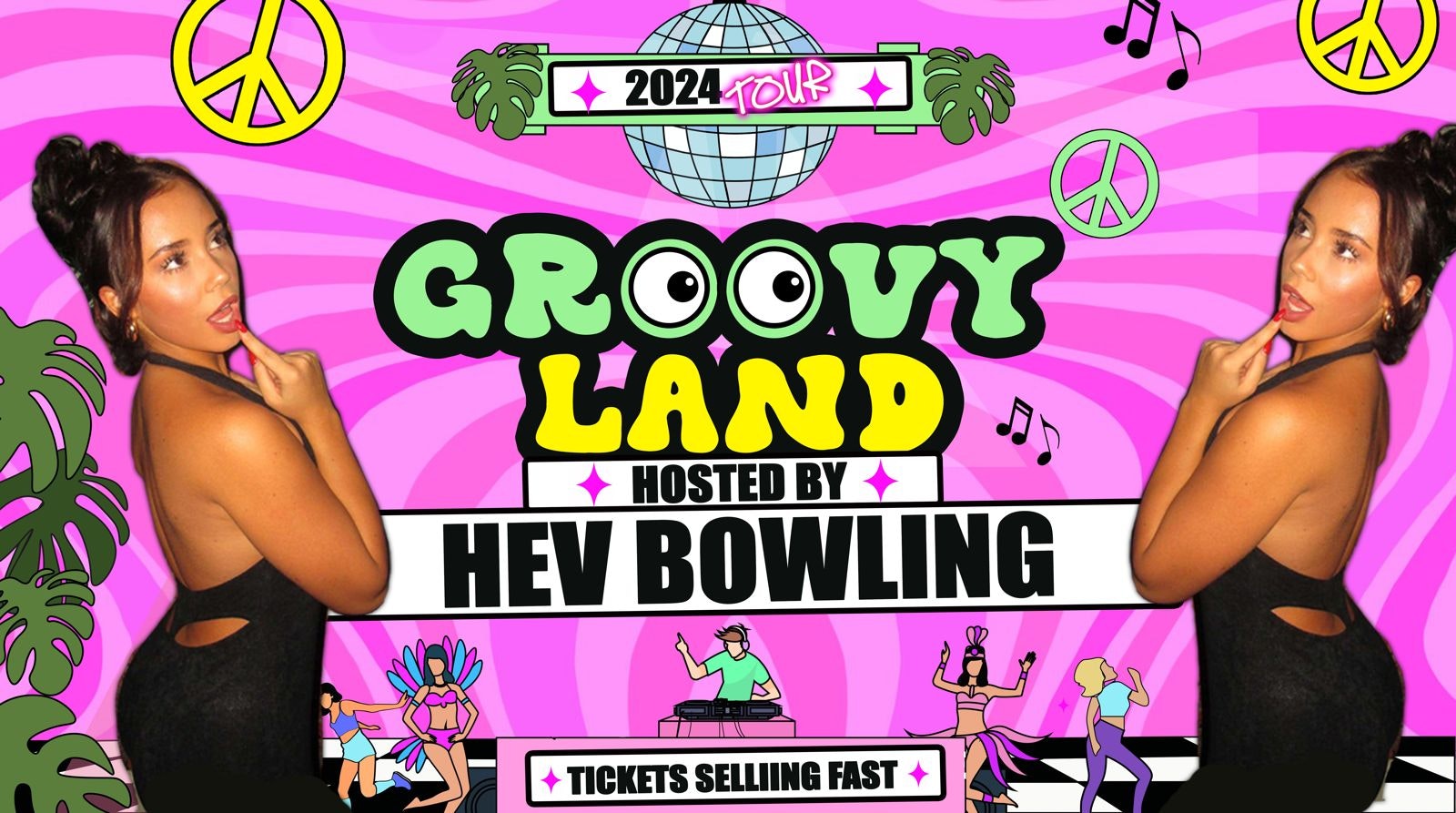 GROOVYLAND HOSTED BY HEV BOWLING 🪩 LIVERPOOL 🪩  🎉 ☮️ THE ULTIMATE FUNKY FRESHERS DISCO  ☮️ ✌️ FINAL 50!!