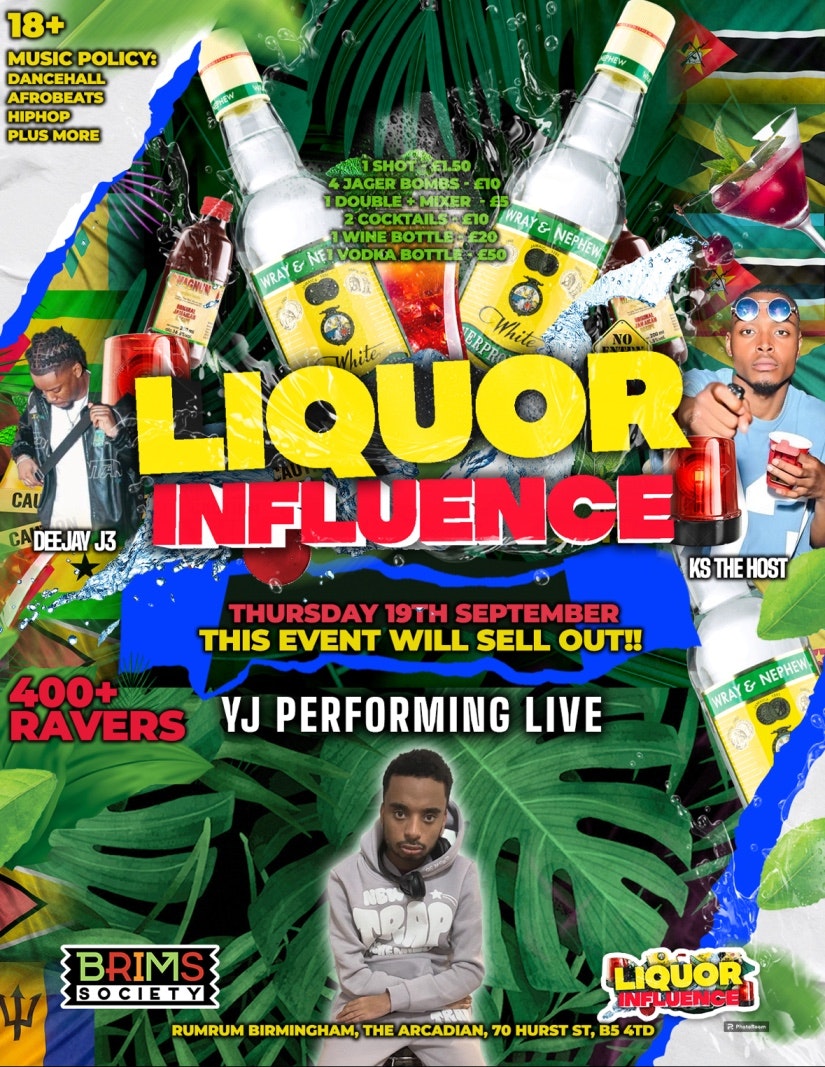 LIQOUR INFLUENCE – FRESHERS TAKEOVER | HOSTED BY KS THE HOST | YJ PERFORMING LIVE (FREE RAGGA)