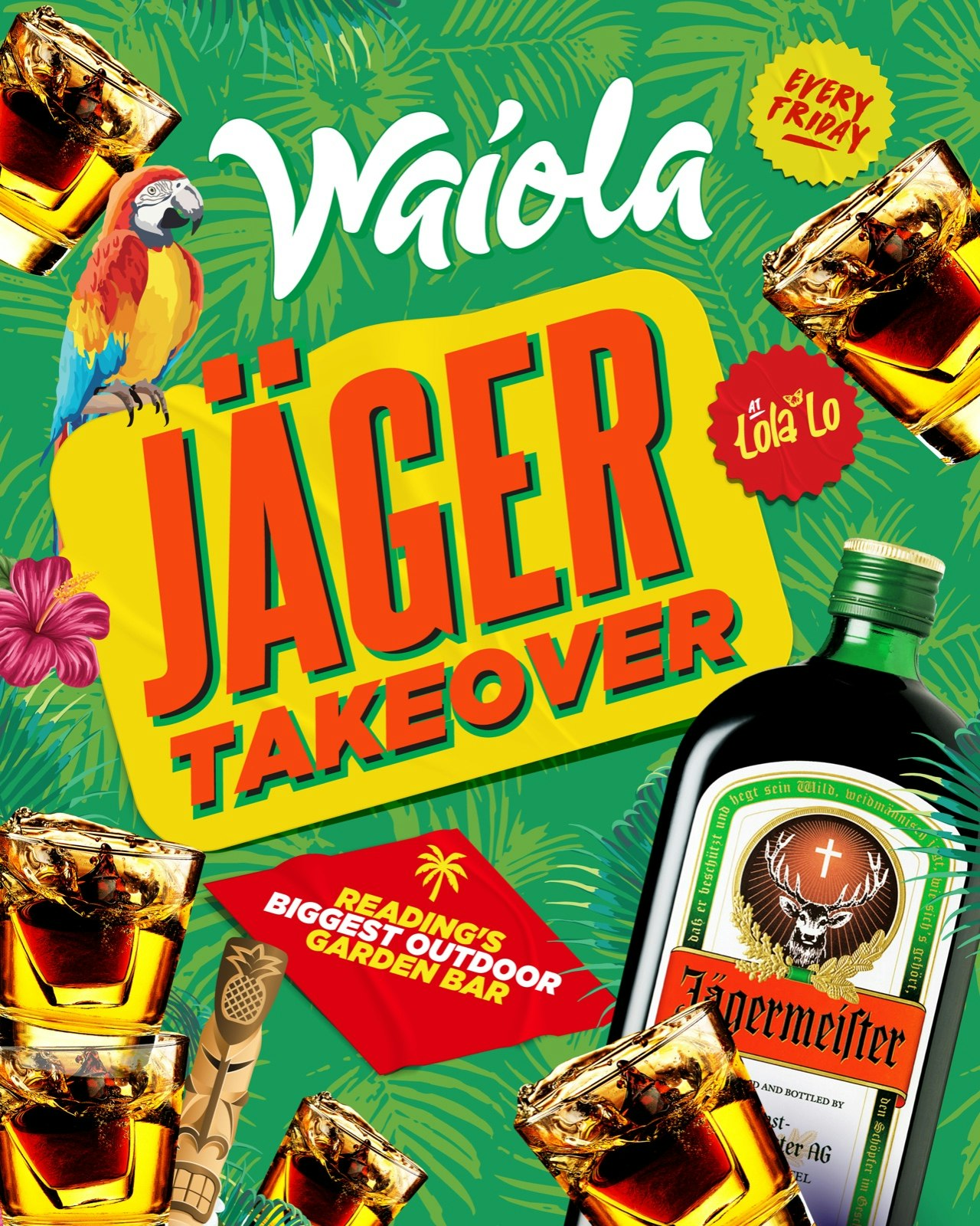 Waiola: JÄGER TAKEOVER 🥃