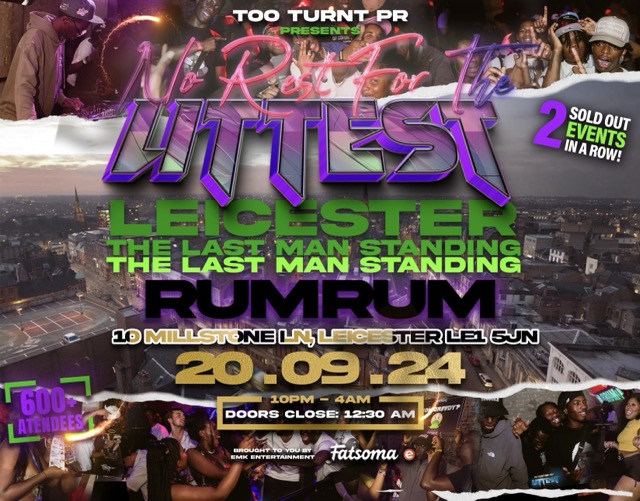 NO REST FOR THE LITTEST |  LEICSTER | TTPR