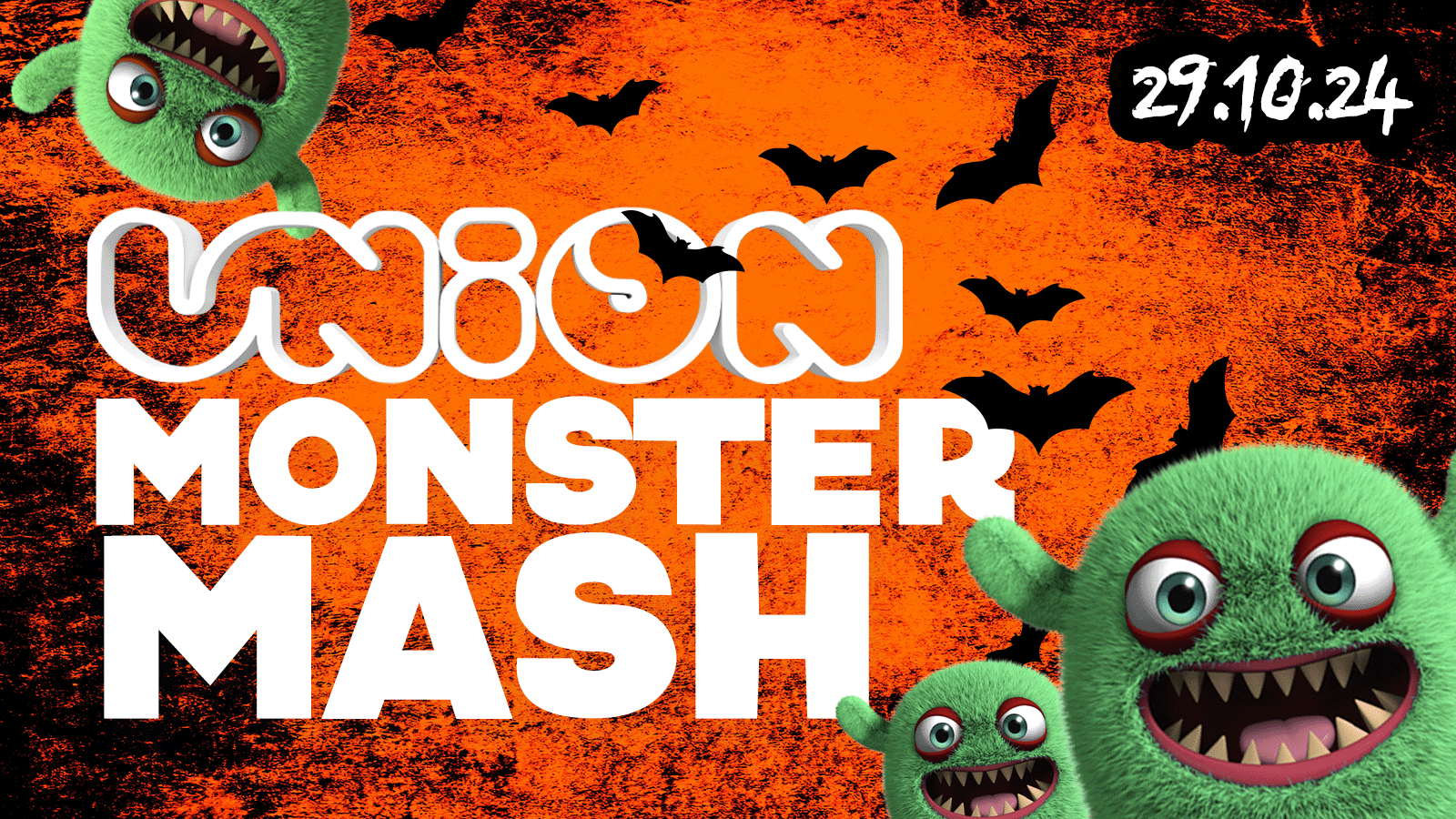 UNION TUESDAY’S 👻 HALLOWEEN – THE MONSTER MASH 👻