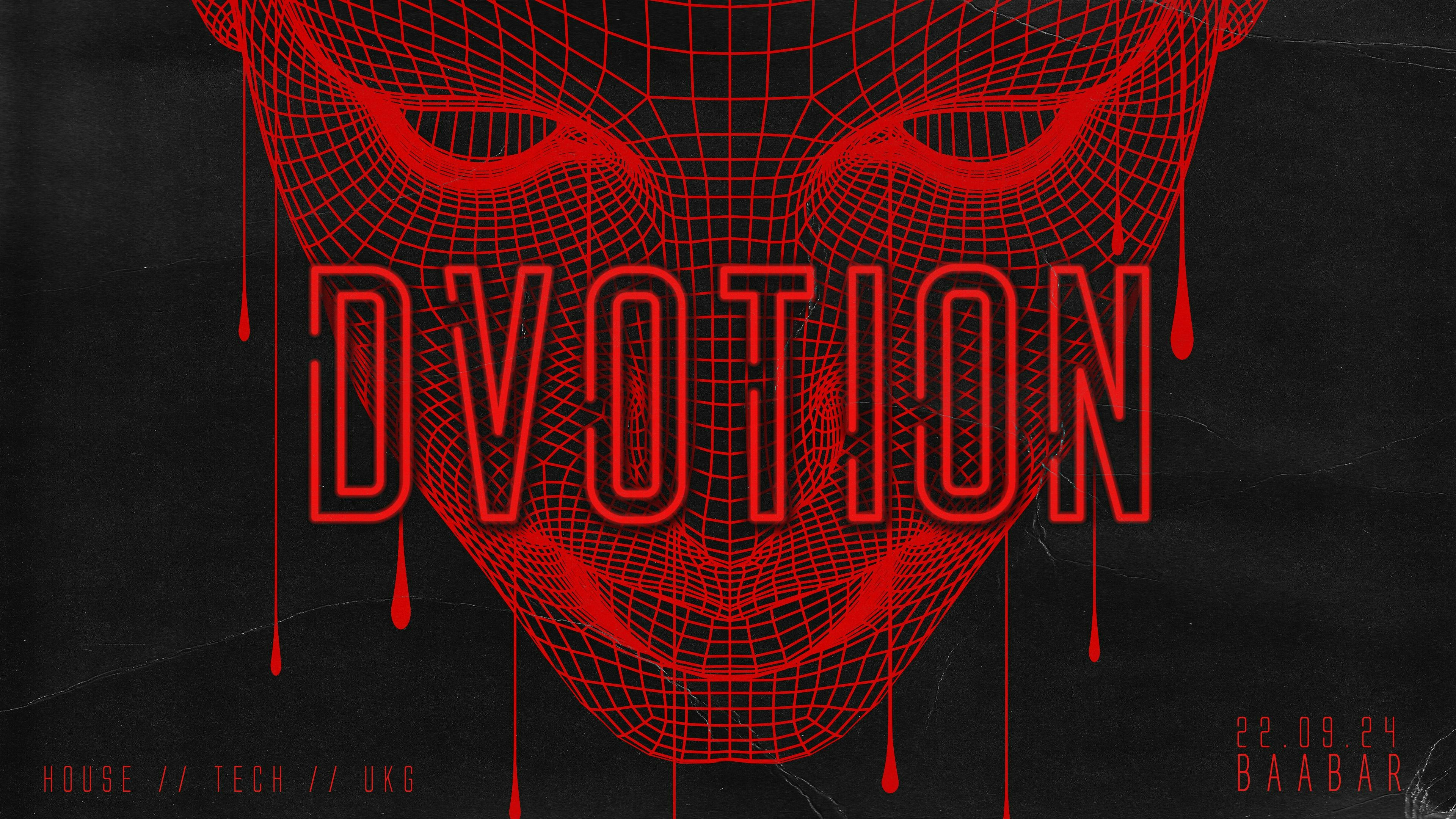 DVOTION – YOUR HOME OF MUSIC ♦️ HOUSE TECH GARAGE SPEEDY G @ BAABAR