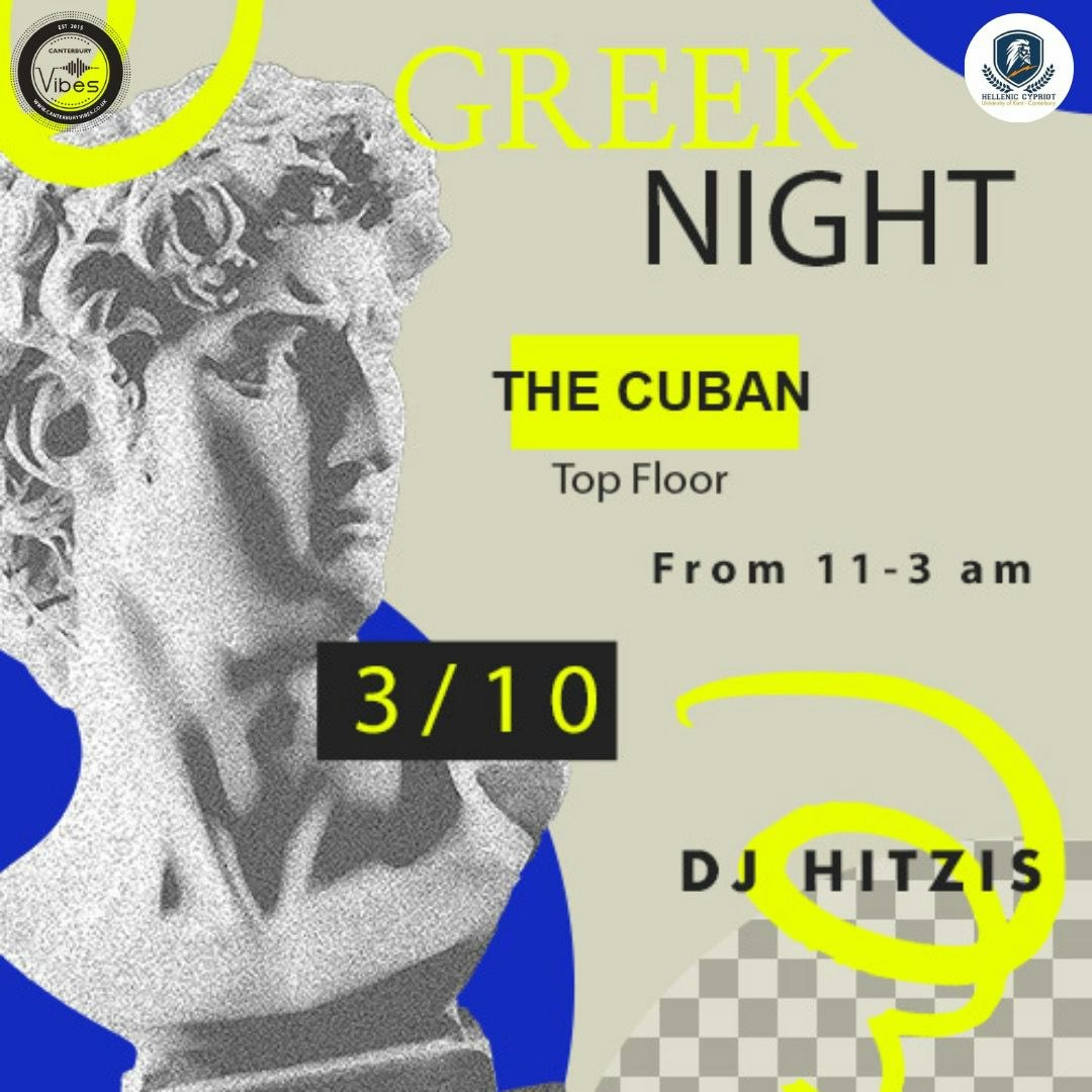 Greek Night @ The Cuban