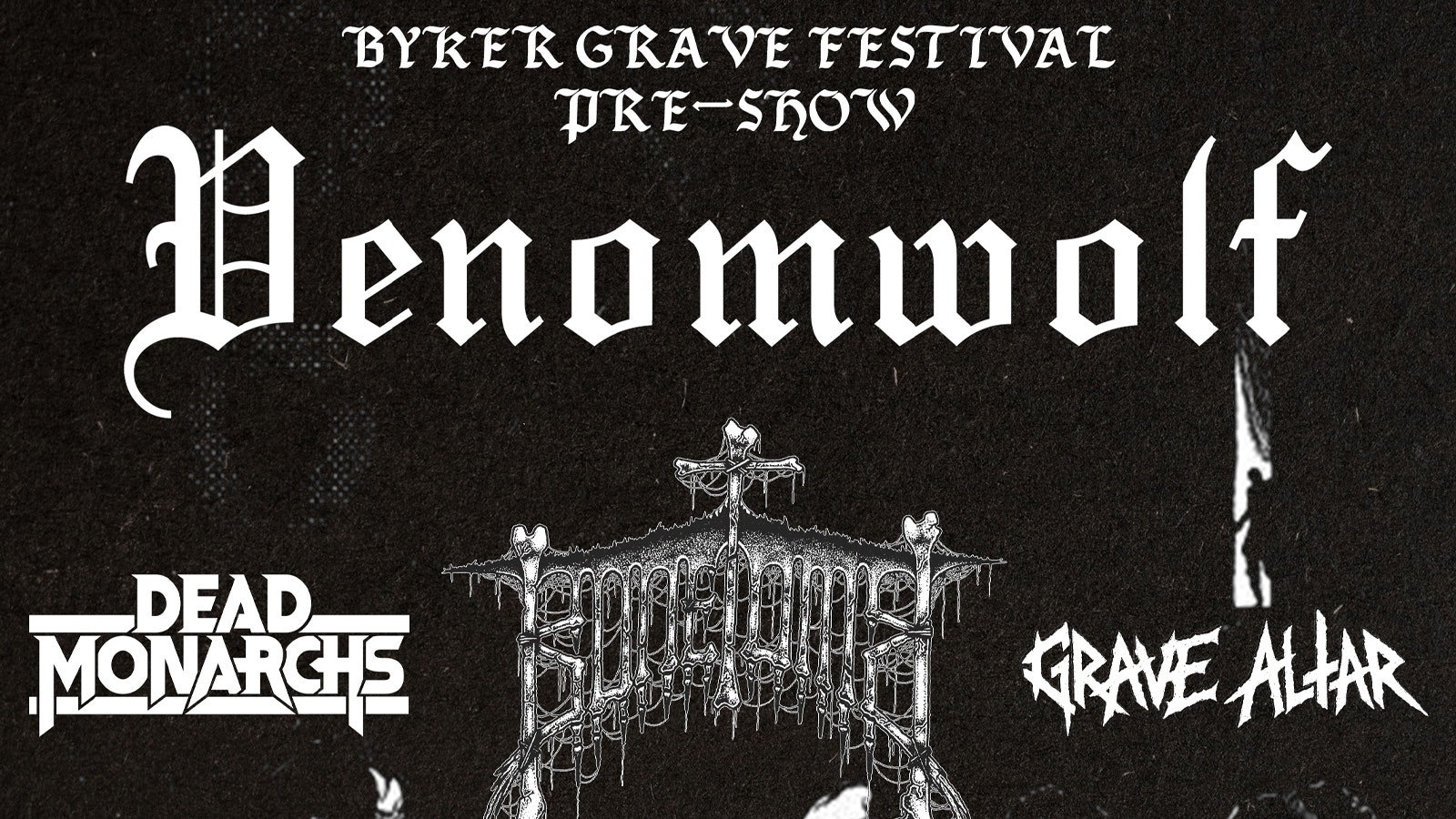 Venomwolf / Grave Altar / Dead Monarchs / Bone Tomb