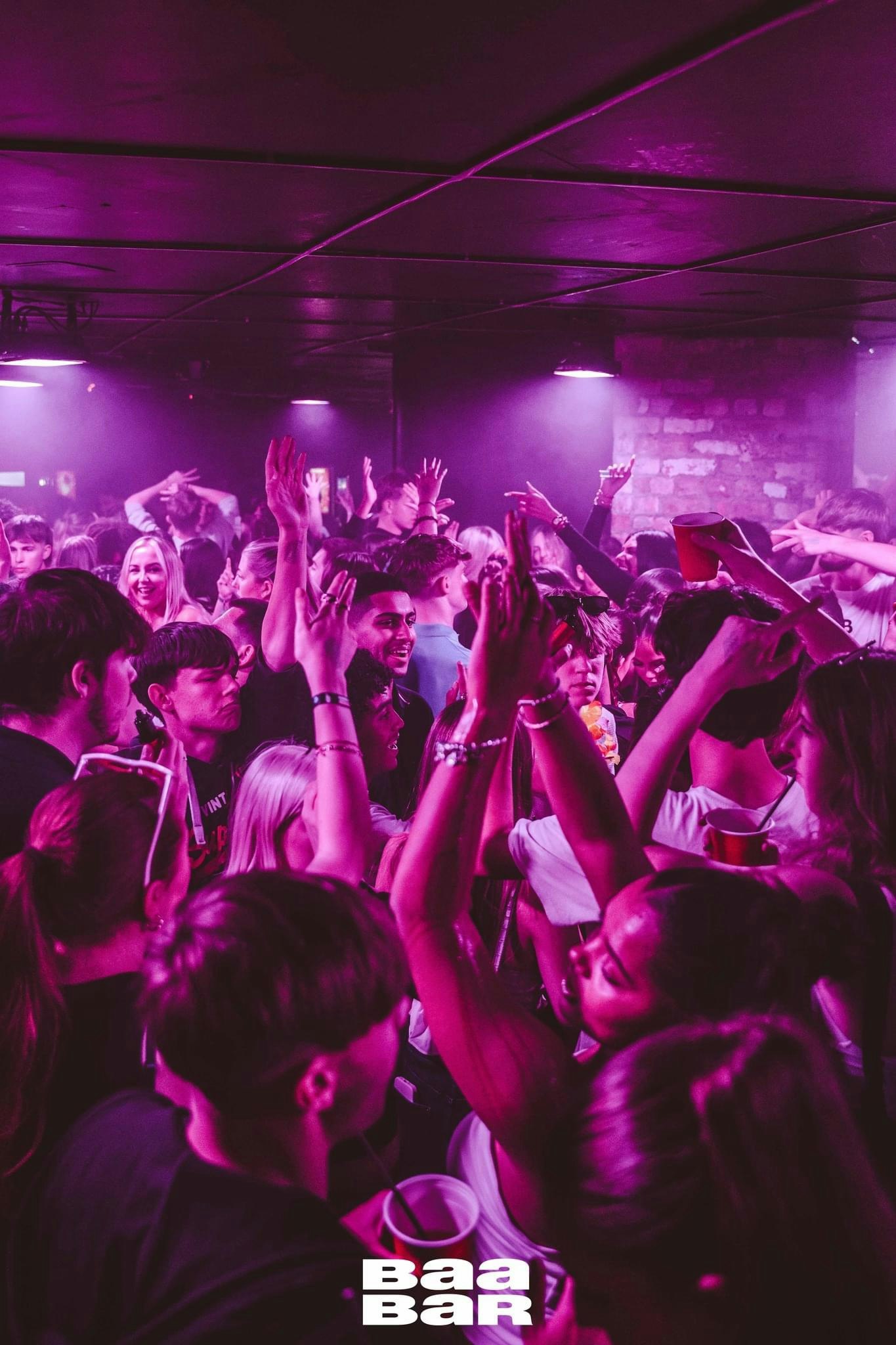 BAA BAR MONDAY – FREE TICKETS – 50% off drinks