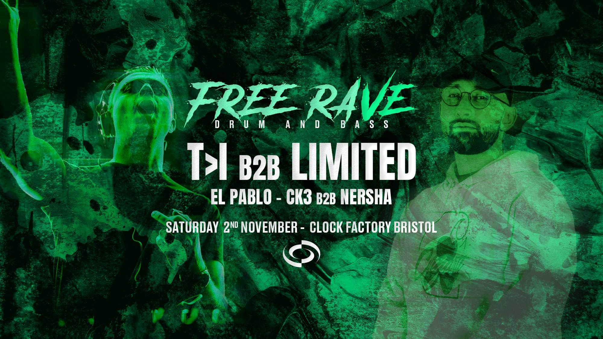 Bristol DNB FREE Rave • T>I B2B Limited